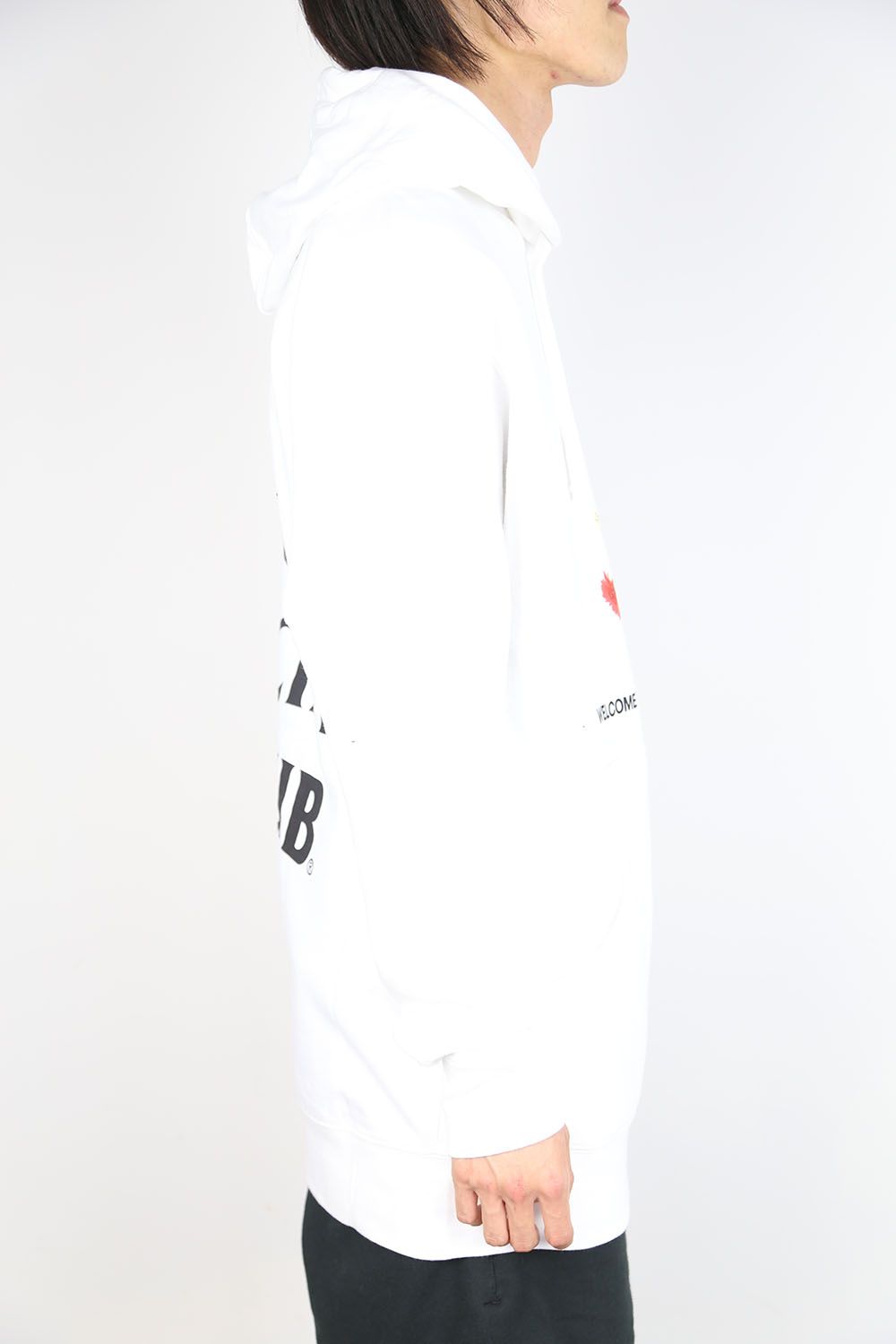HELLO/GOODBYE WHITE HOODIE / ホワイト
