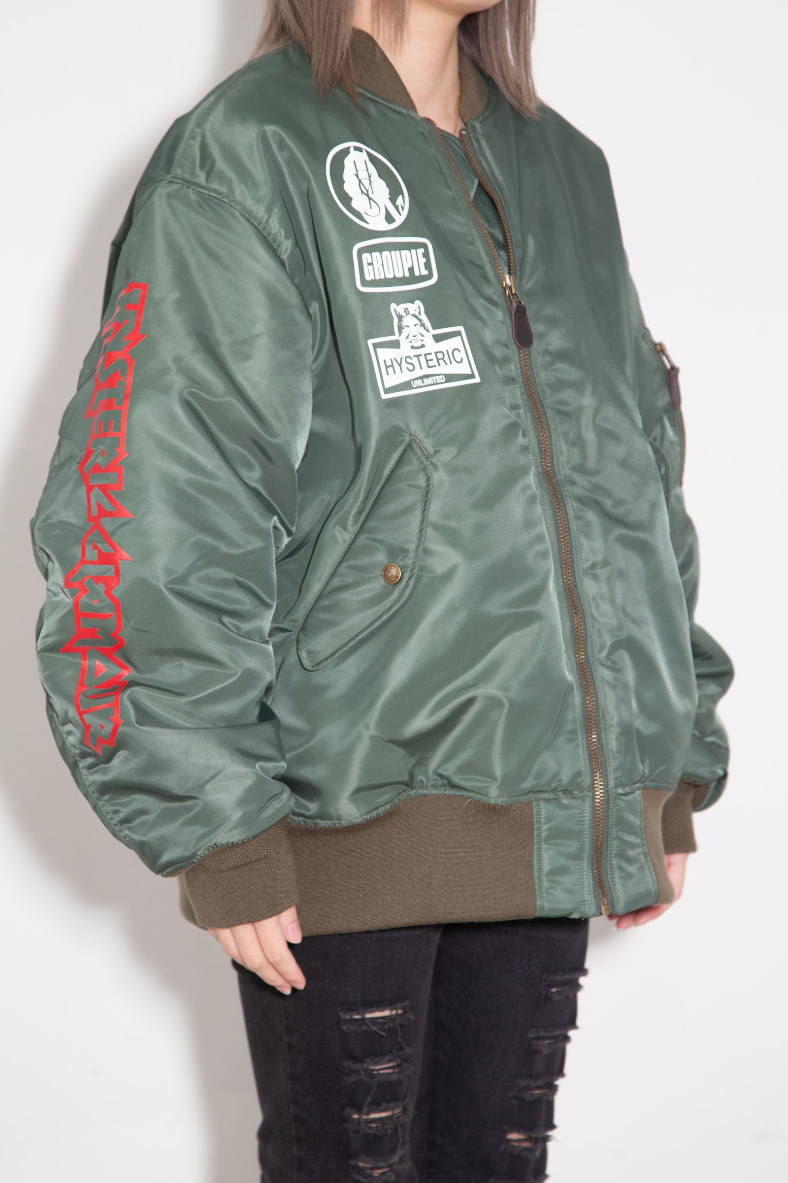 DEVILS RACING MA-1 / カーキ