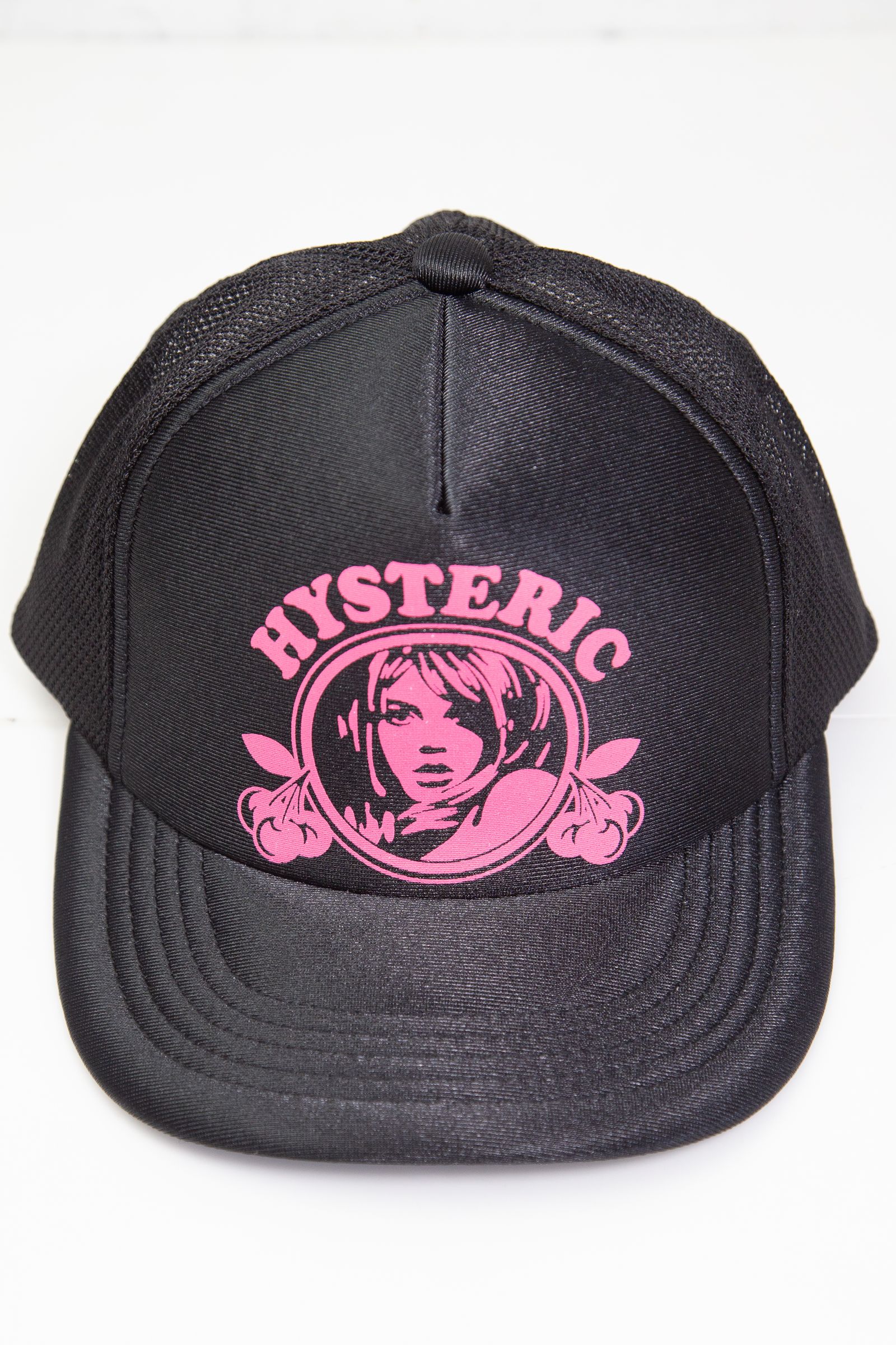 [購入は1人1点まで] HYSTEIRC CHERRY グロッシーメッシュキャップ
