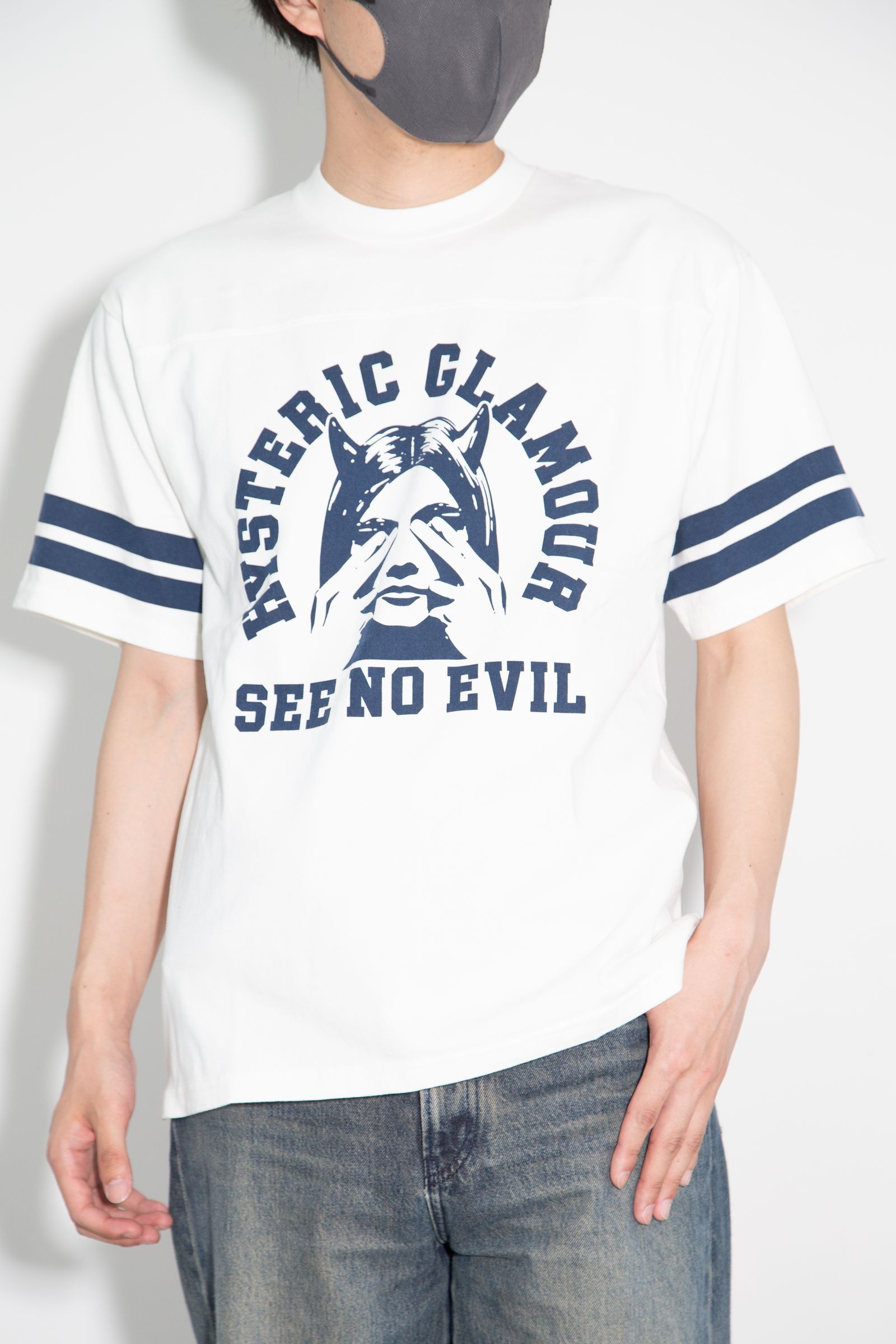 SEE NO EVIL Tシャツ / ホワイト