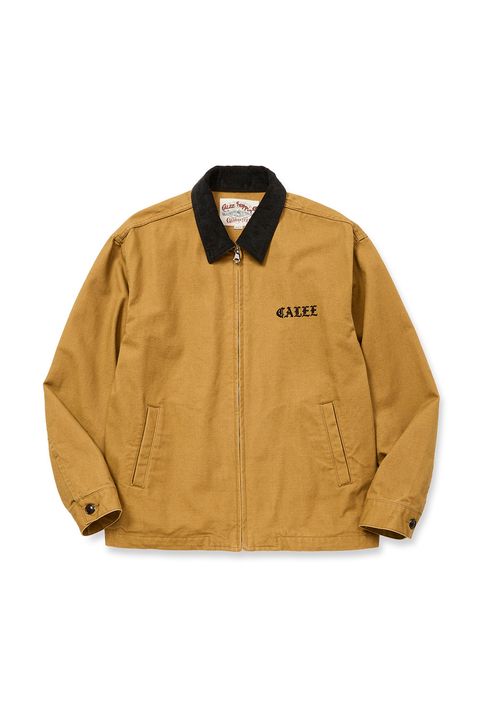 ［ラスト1点 サイズL］VINTAGE REPRODUCT CORDURY COLLAR DUCK JACKET / キャメル