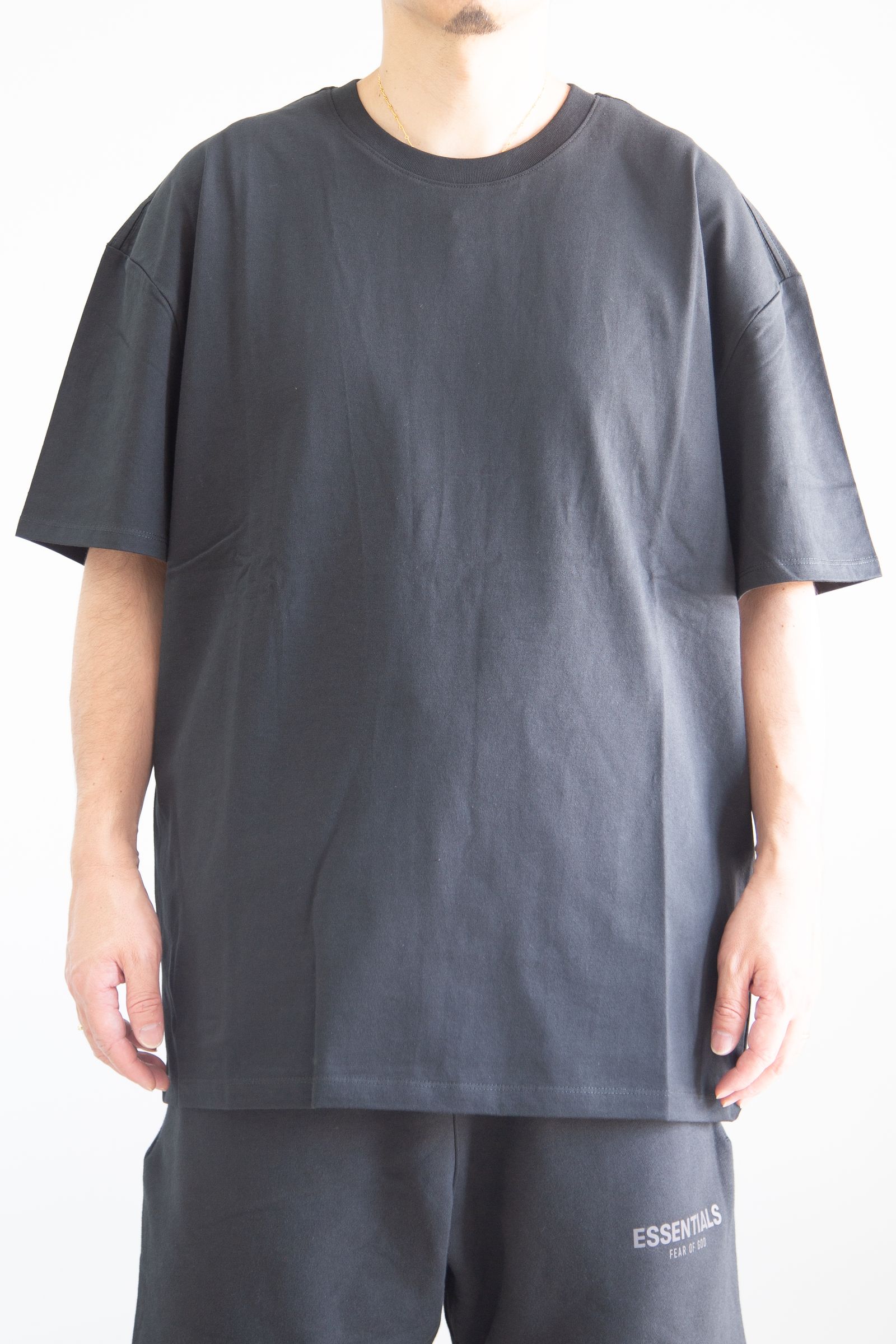 BACK LOGO S/S TEE / ブラック