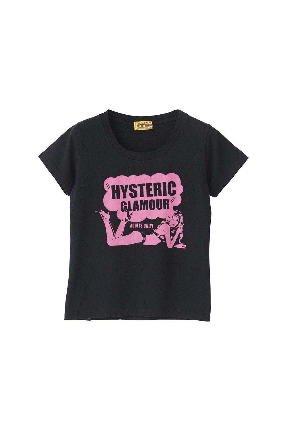 HYSTERIC CLUB チビTシャツ / ブラック
