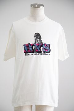 NEXT LEVEL刺繍 Tシャツ / ホワイト