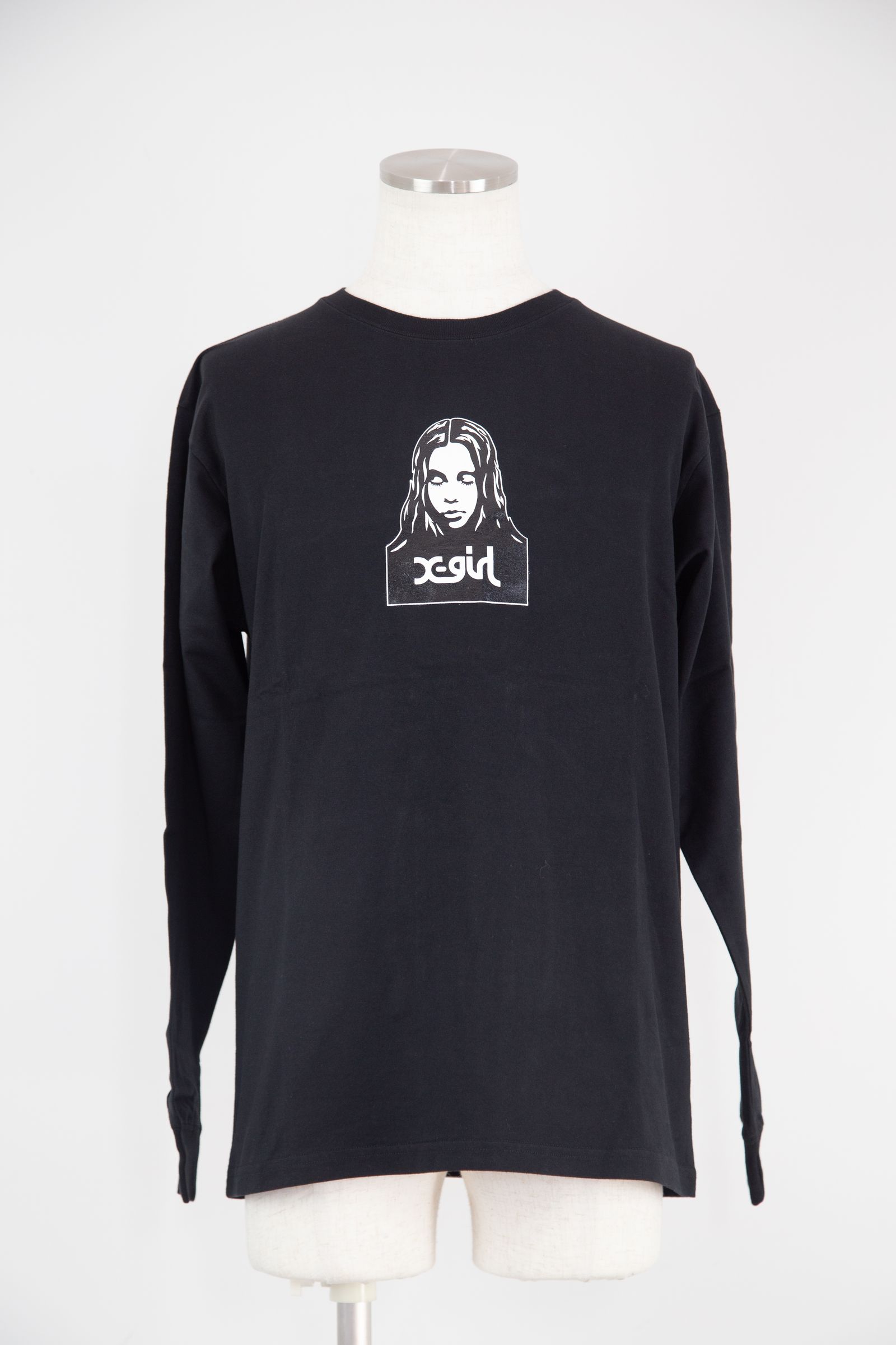 FACE L/S TEE / ブラック