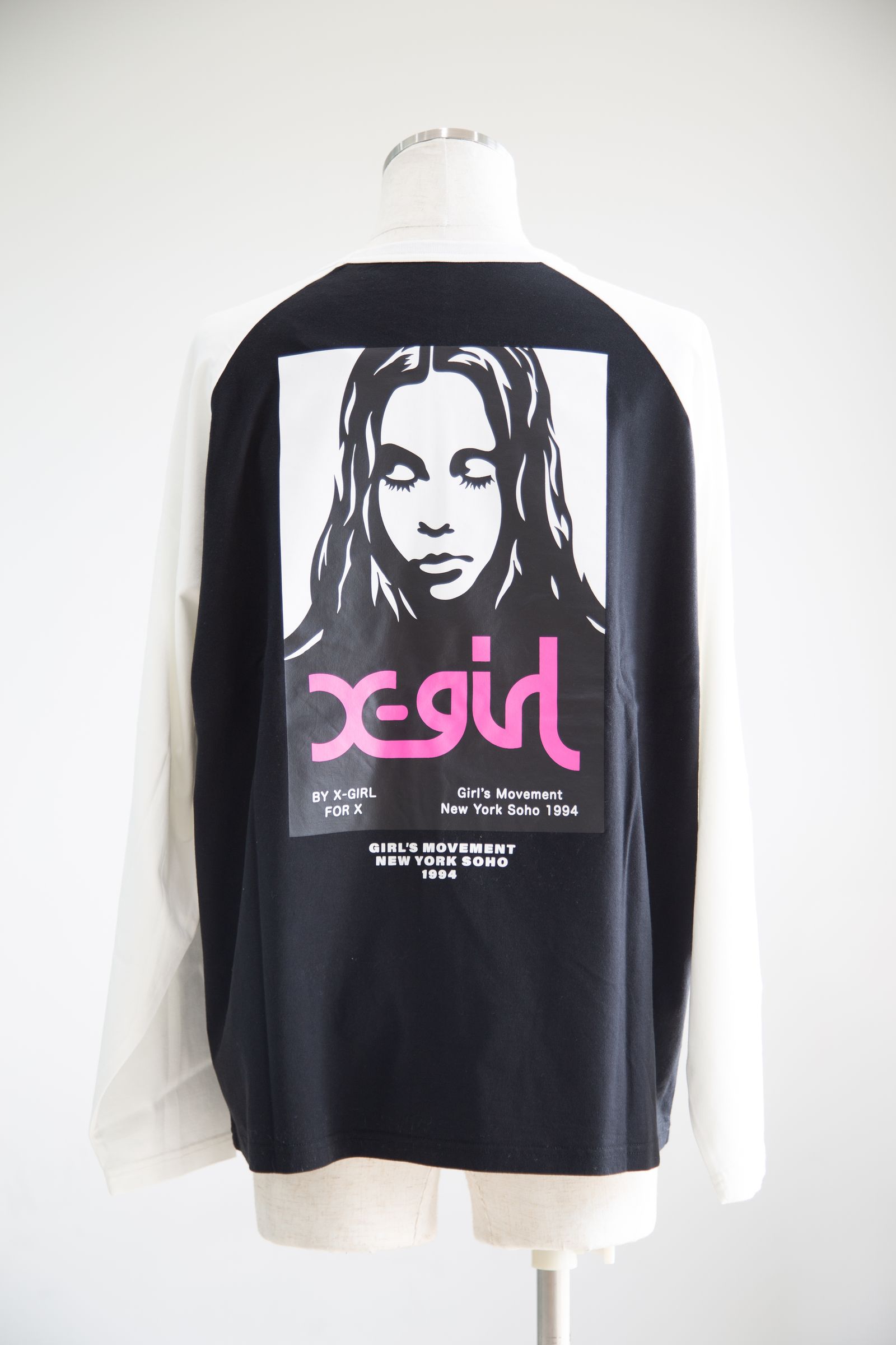 X-girl FACE POSTER B/B BIG TEE – calif（カリフ）公式サイト