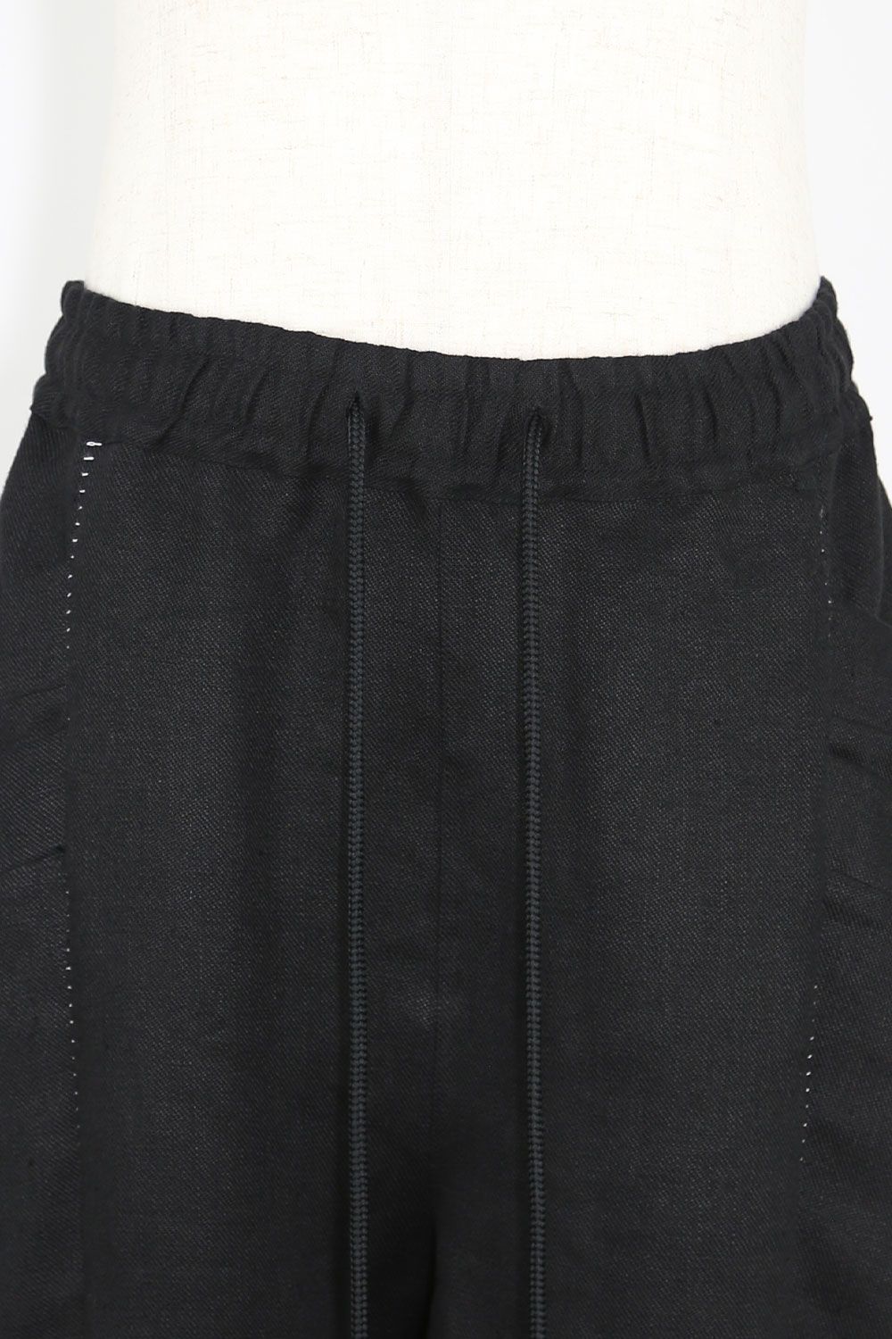 HEAVY LINEN JODHPUR / ブラック