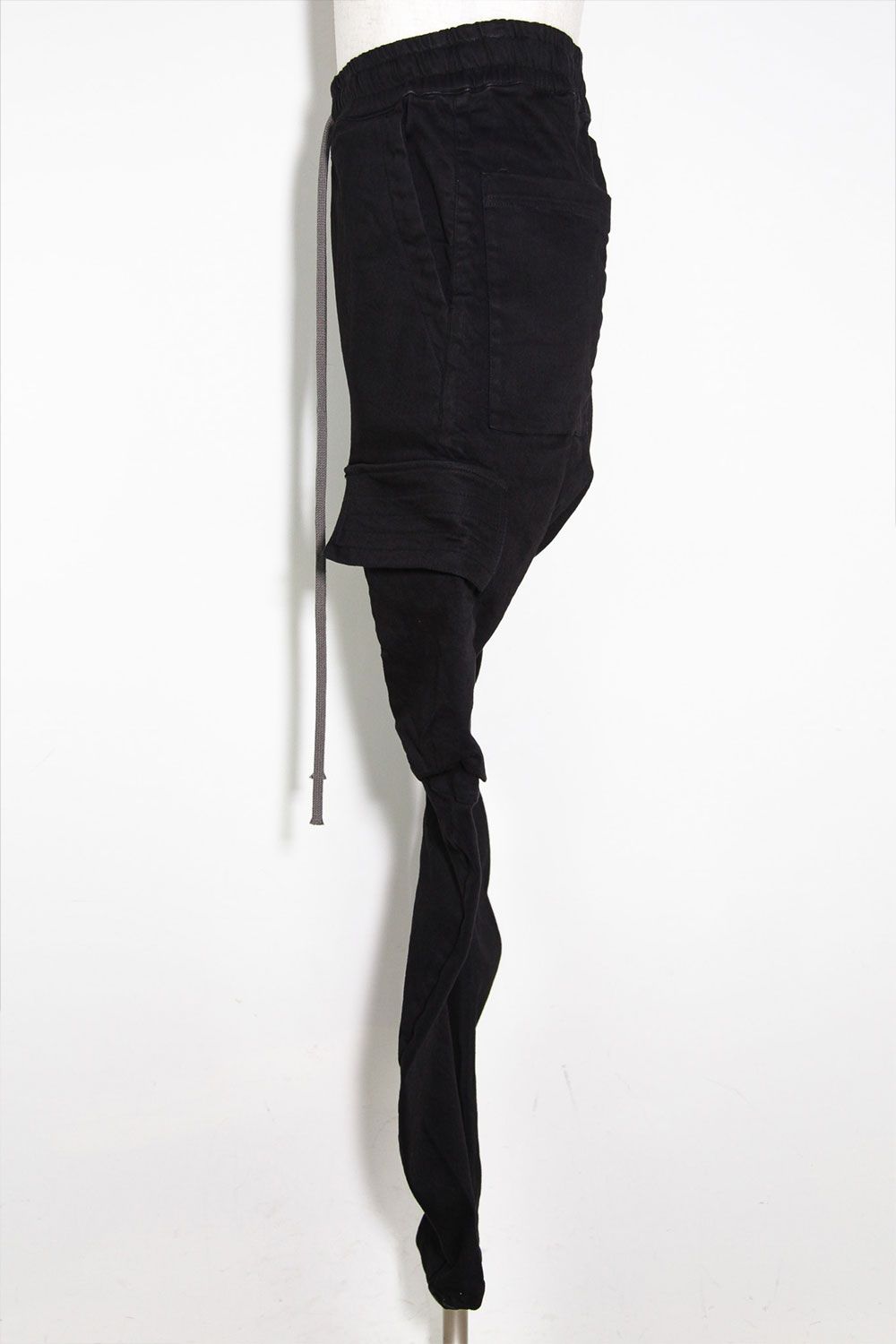 カーゴサルエルスキニーパンツ / Cargo Saroel Skinny / ブラック