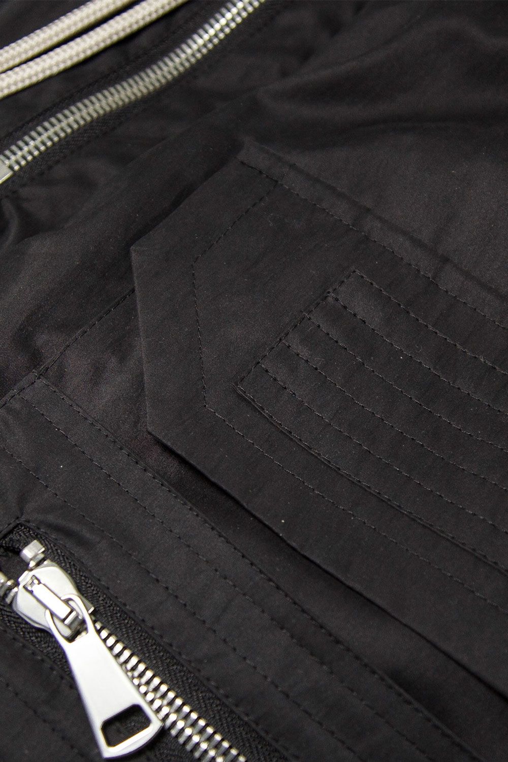 [ラスト1点 サイズ1] ナイロンカーゴサルエルイージーパンツ / Nylon Cargo Sarouel Easy Pants / ブラック / ag-11022-2
