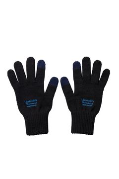 LR E-TOUCH KNITTING GLOVE / ブラック
