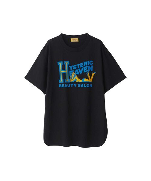 H BEAUTY SALON オーバーサイズTシャツ / ブラック