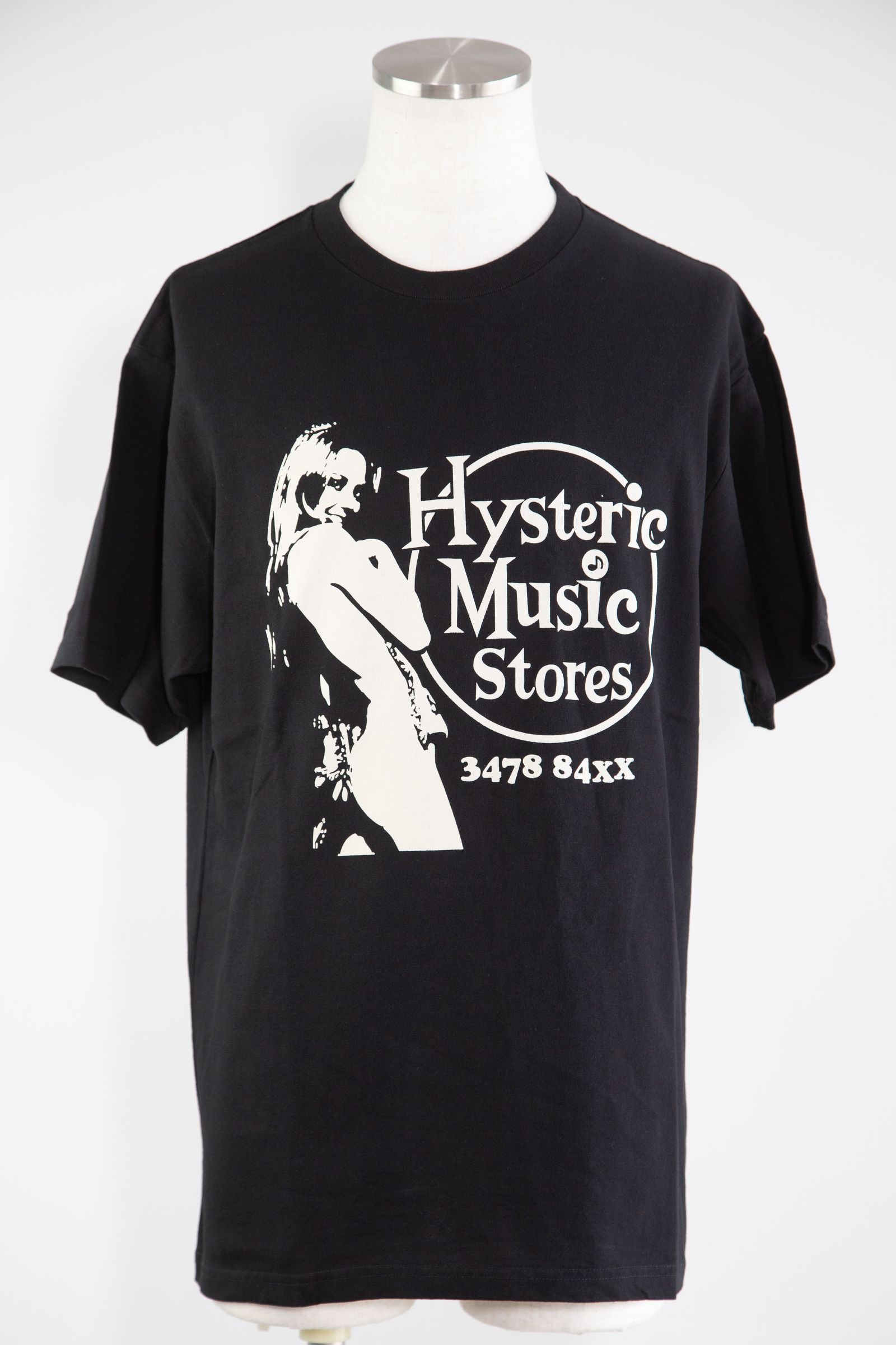 【HYSTERIC GLAMOUR】MUSIC STORES Tシャツ HYSTERIC GLAMOUR - MUSIC STORES Tシャツ / ホワイト | Tempt