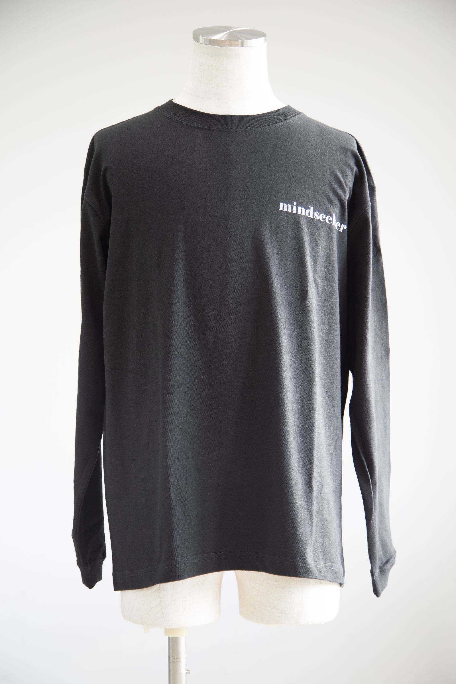 ［ラスト1点 サイズ2］Massage L/S Tee / ブラック