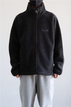 22FW FLEECE FULL ZIP JACKET / アイアン