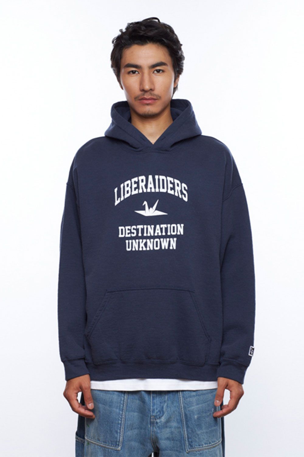 liberaiders - [ラスト1点 サイズL] COLLEGE LOGO HOODIE
