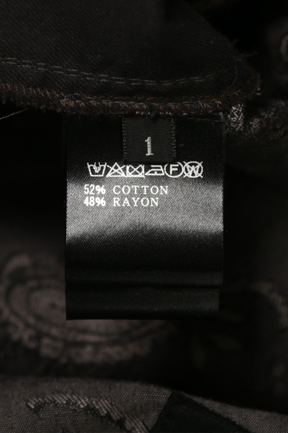 ペイズリー袴タックショーツ / Paisley Front Zip Tuck Shorts / ダークグレー / ag-9061-1
