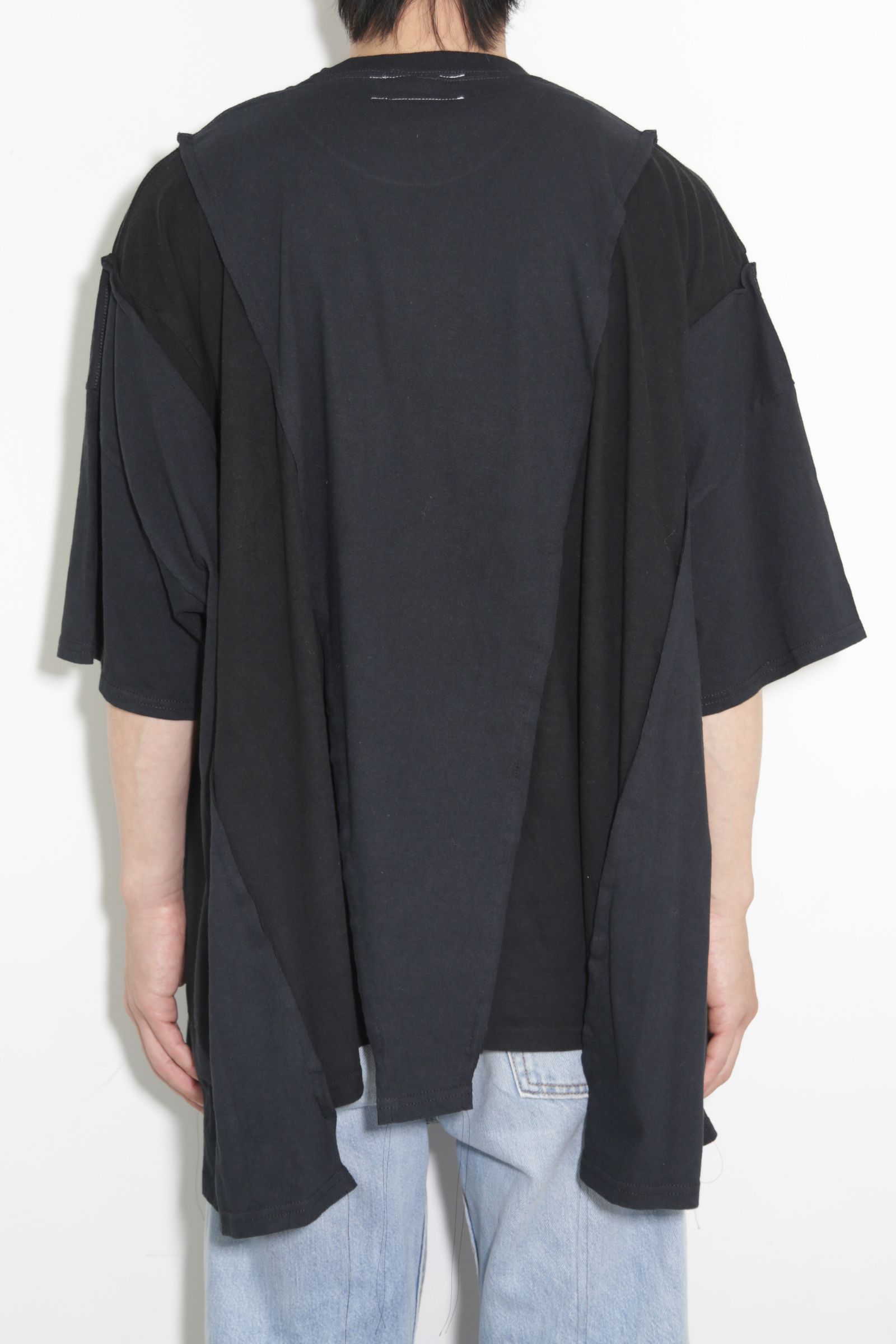 Wide Band Tee F / ブラック