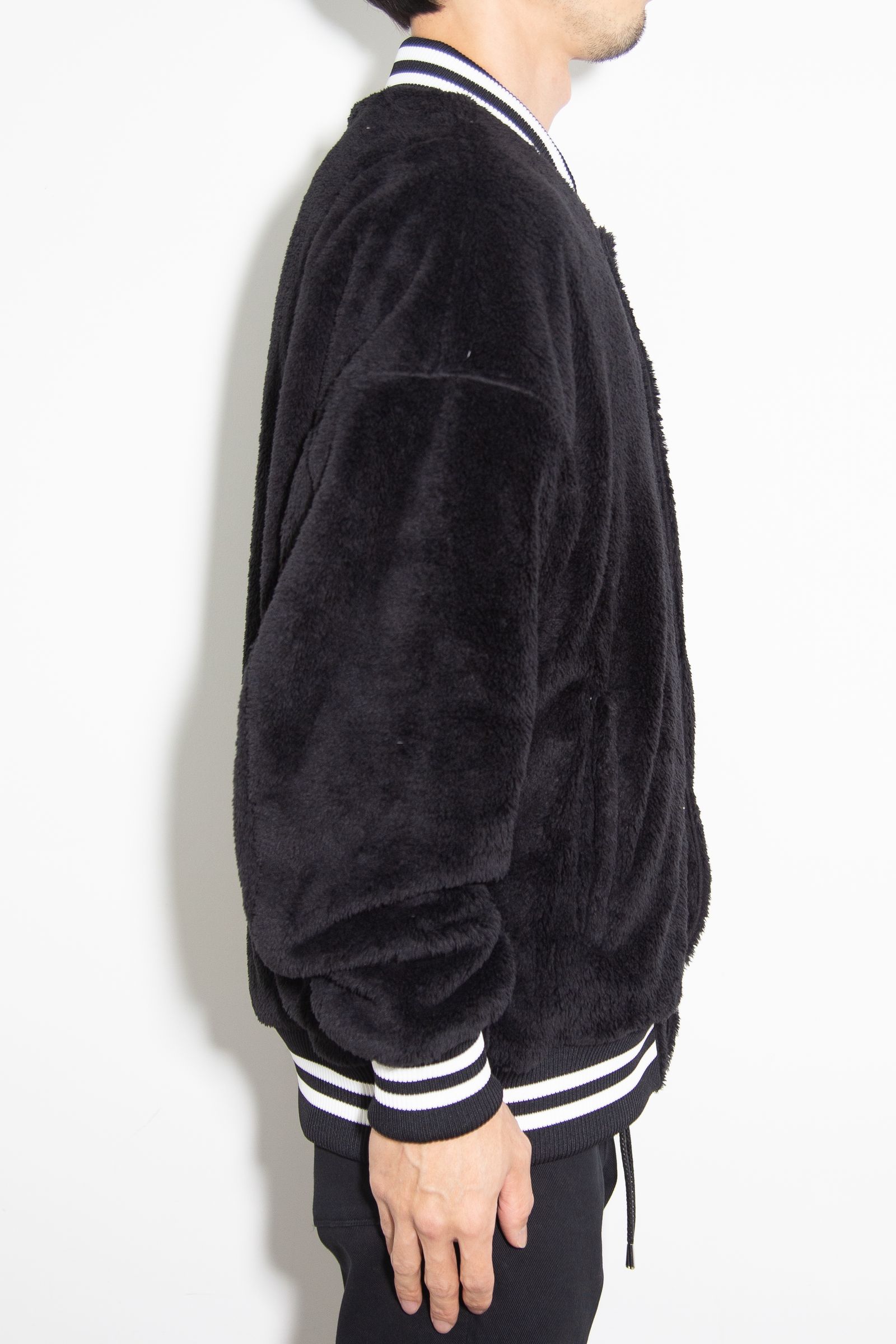 BOA OVER  VARSITY JACKET / ブラック