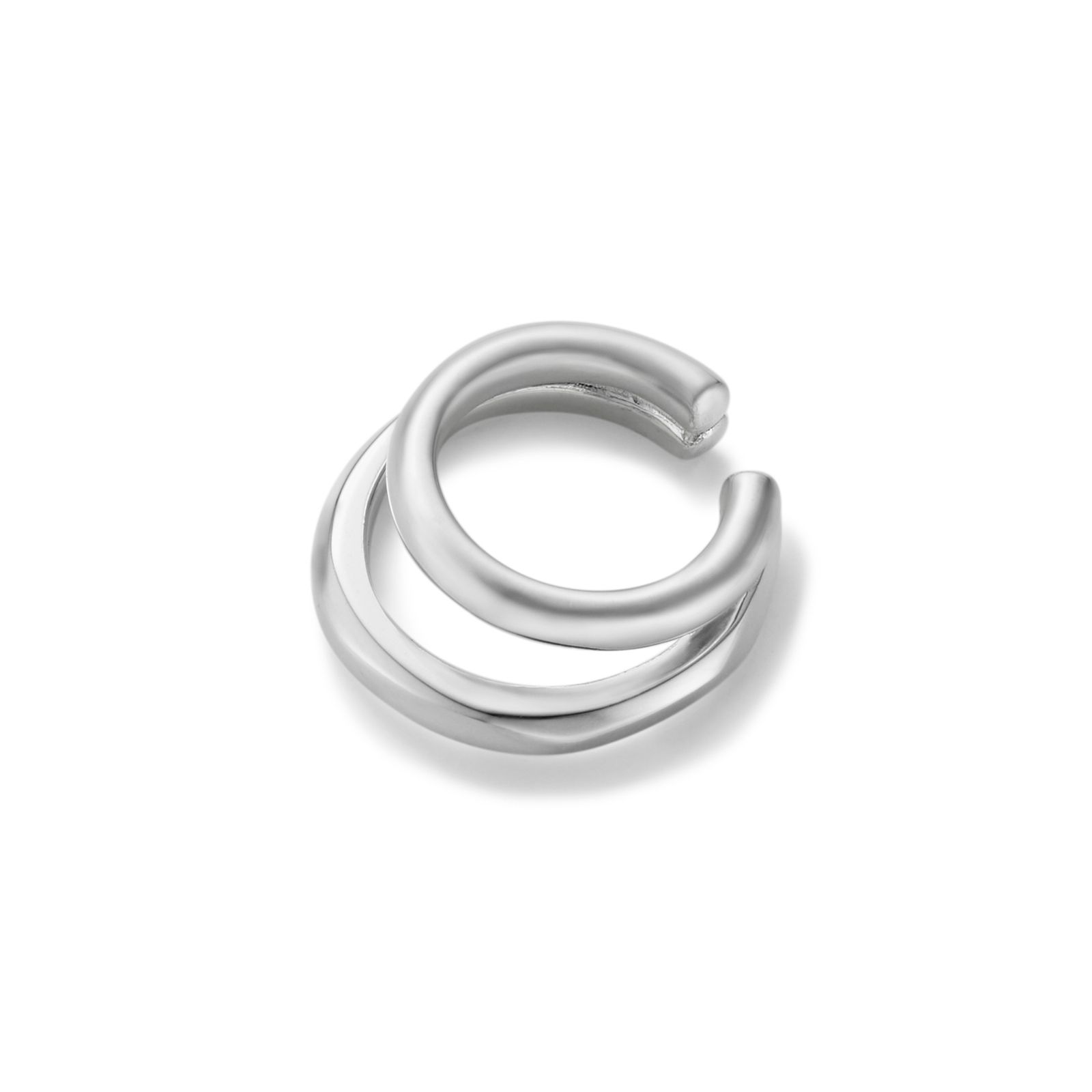 Layered Hoop Earcuff