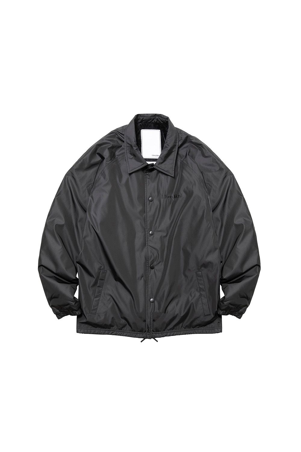 FLEECE LINER COACH JACKET / ブラック