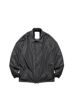 FLEECE LINER COACH JACKET / ブラック
