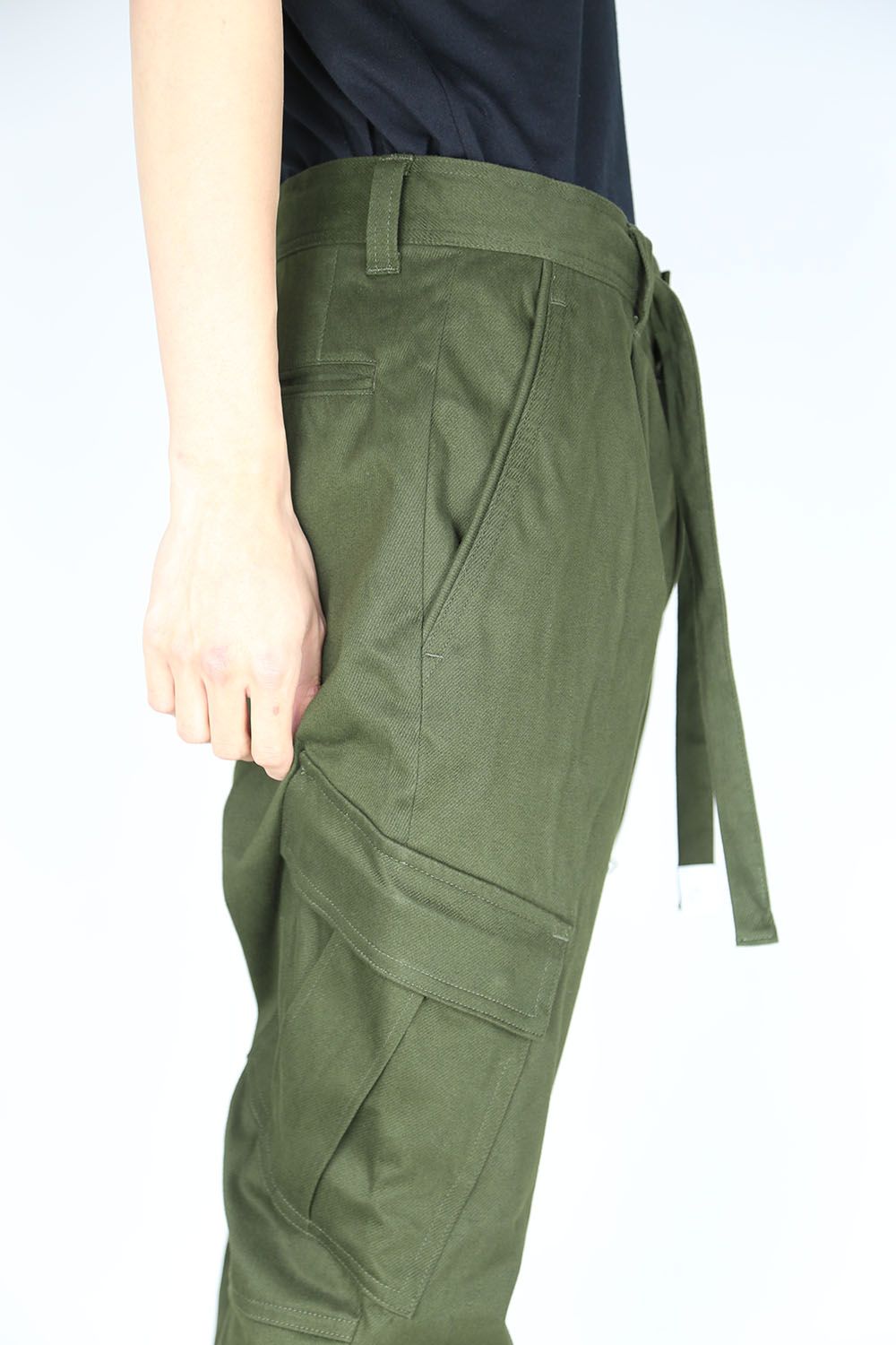 junhashimoto - [ラスト1点 サイズ2] P01 EASY CARGO PANTS / カーキ | Tempt