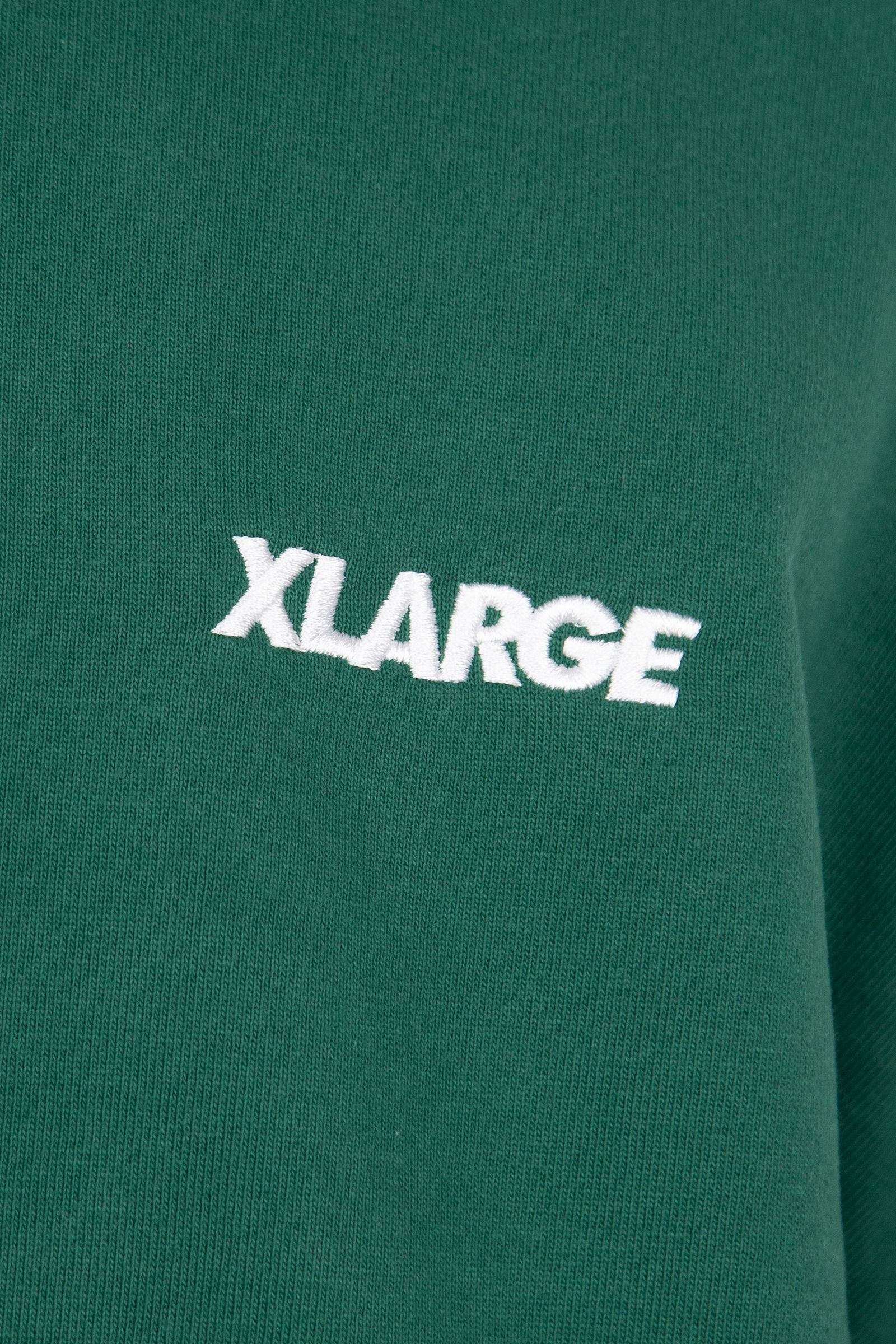 XLARGE - TWO TONE BACKSIDE OG CREWNECK SWEAT / グリーン | Tempt