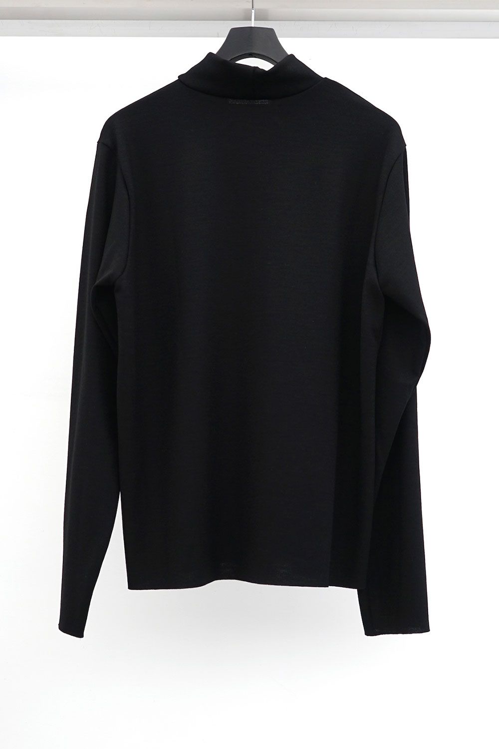 high neck knit pullover