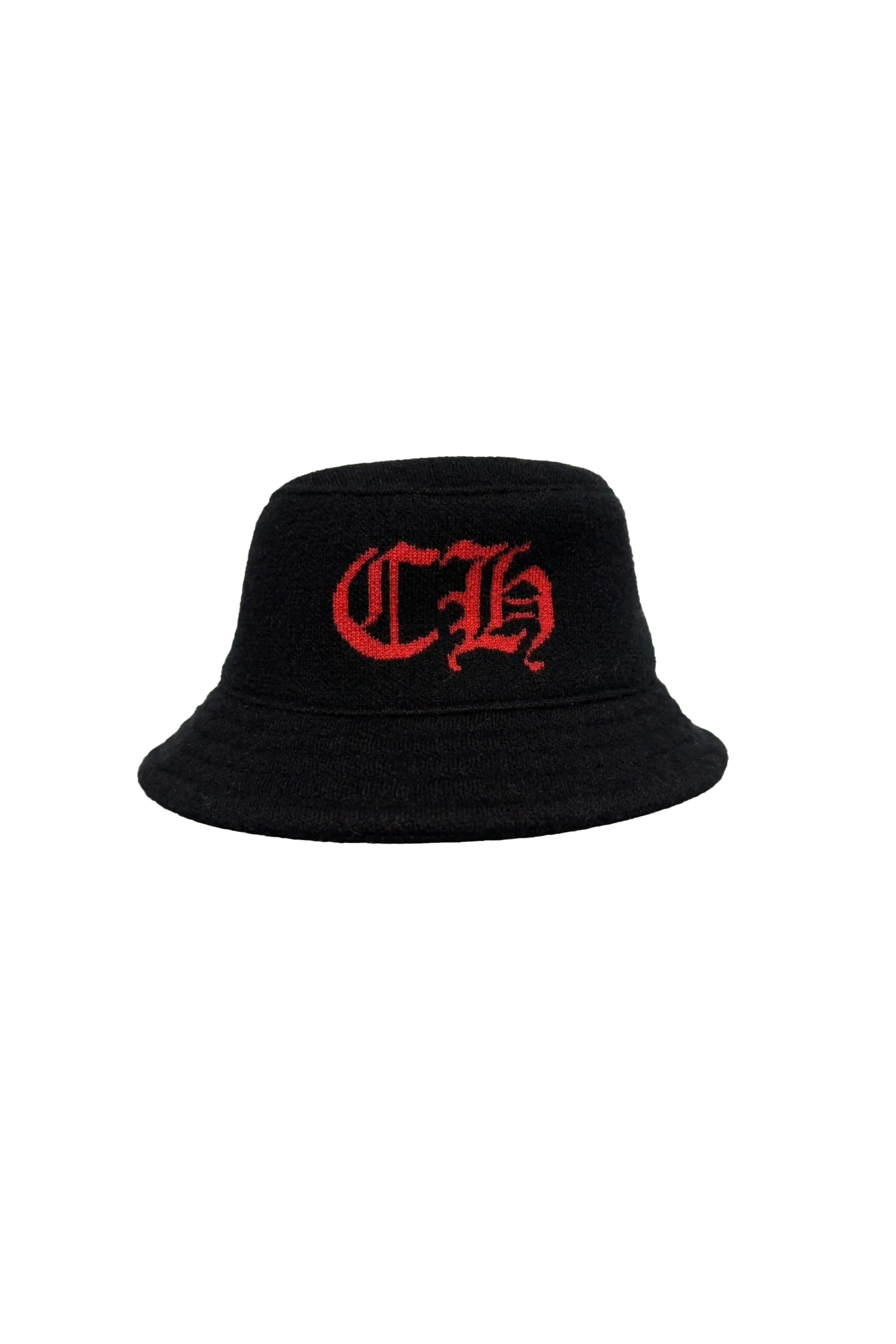 【新品未使用】CH ロゴ カシミヤ バケットハット