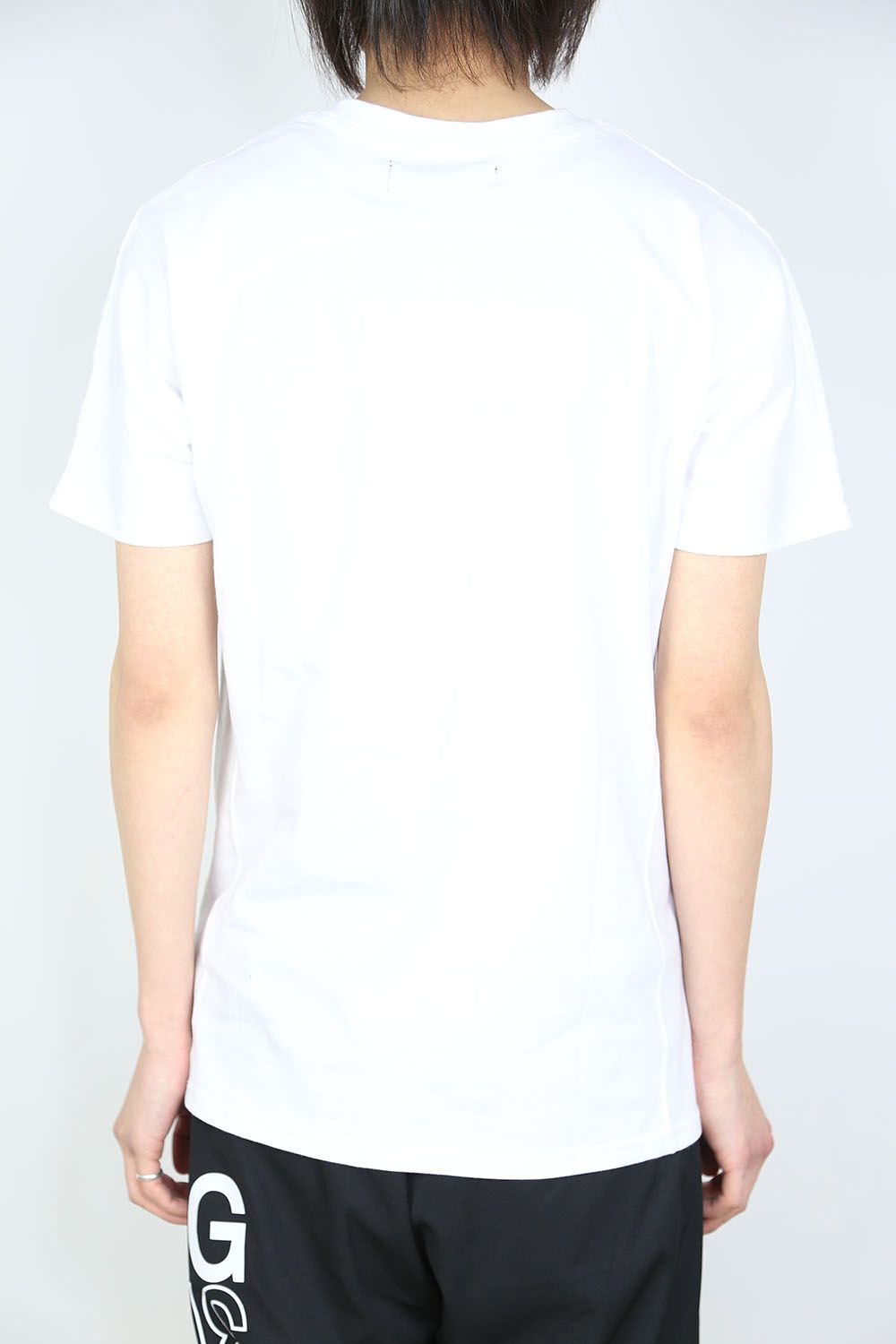 レインボー3DロゴTシャツ / ホワイト - S