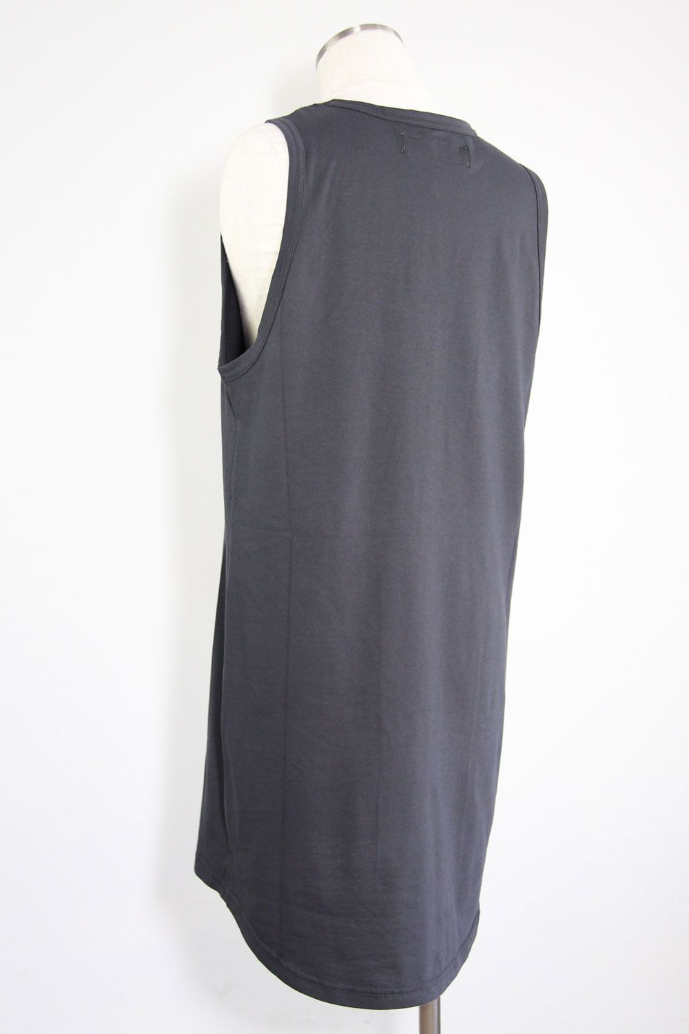 ロングタンクトップ / Long Tank Top / ダークグレー / ag-6083-1