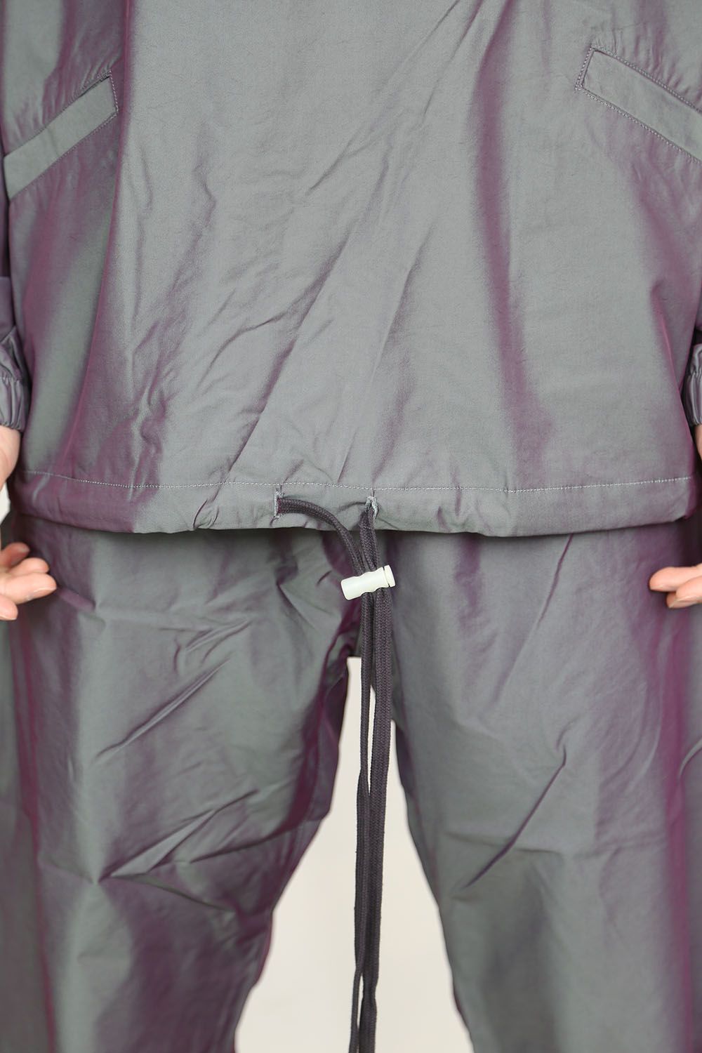 HALF ZIP TRACK JACKET / イリデセントゥ