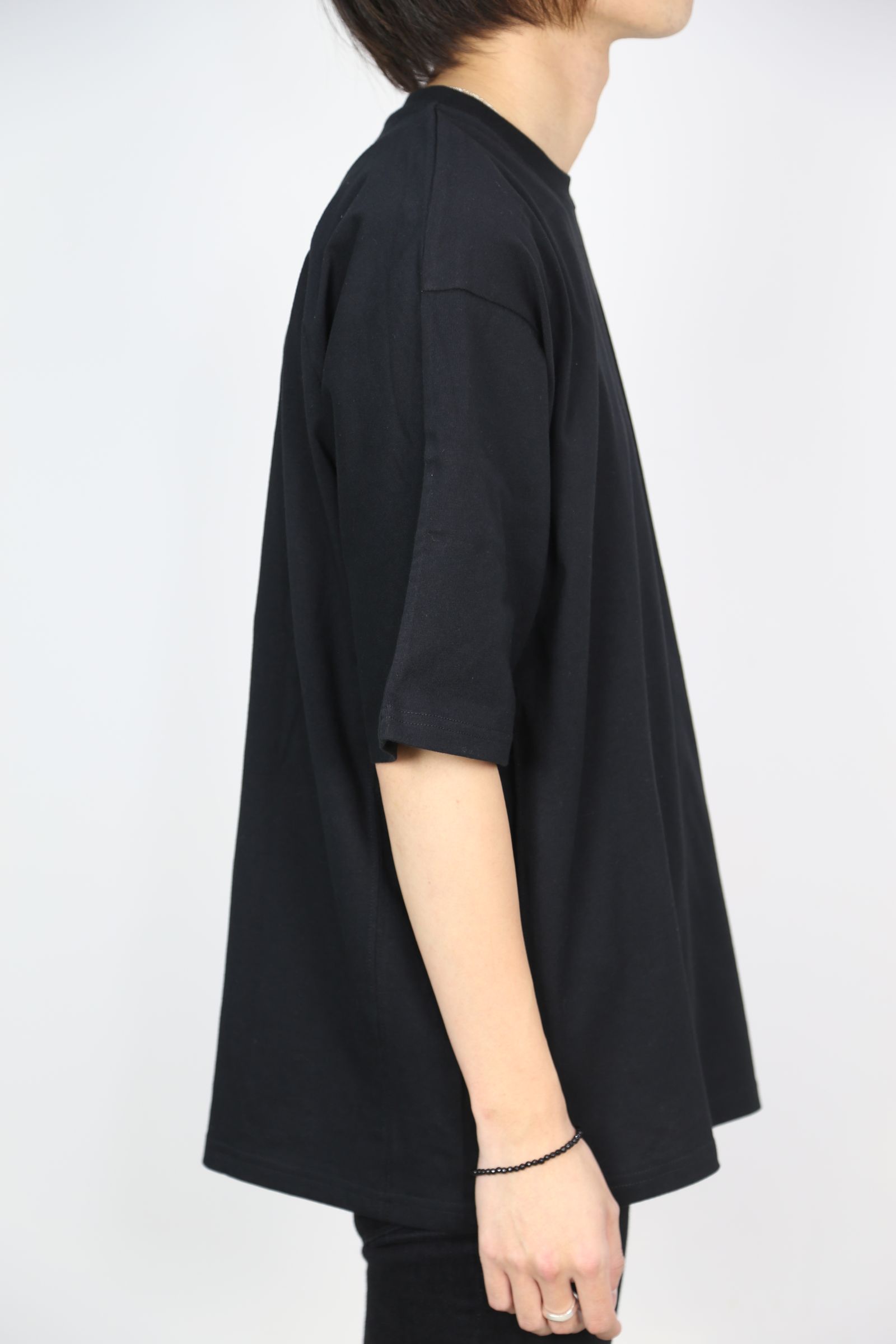 バックプリントビッグTシャツ / ブラック