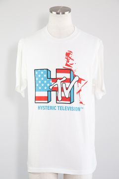 HYSTERIC TELEVISION Tシャツ / ホワイト