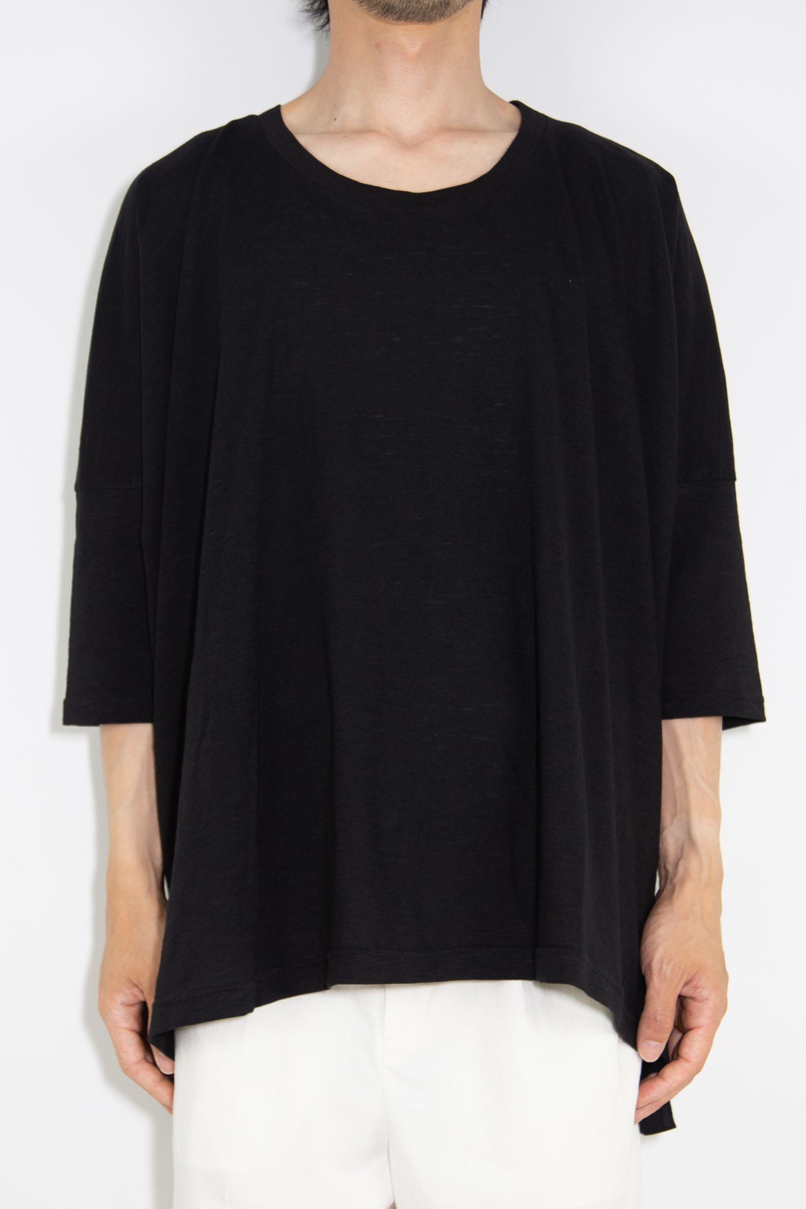 オーバーサイズドルマンTシャツ / Over Sized Dolman Tee / ブラック