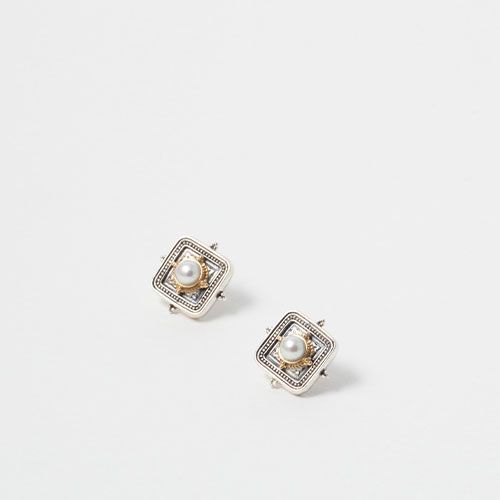 Cyclades Stud Earring（Pearl） / GA009