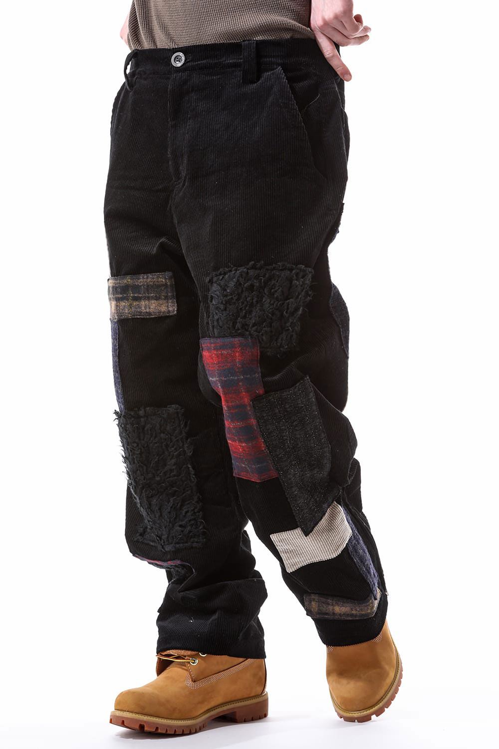 Patch Work Skater Pants