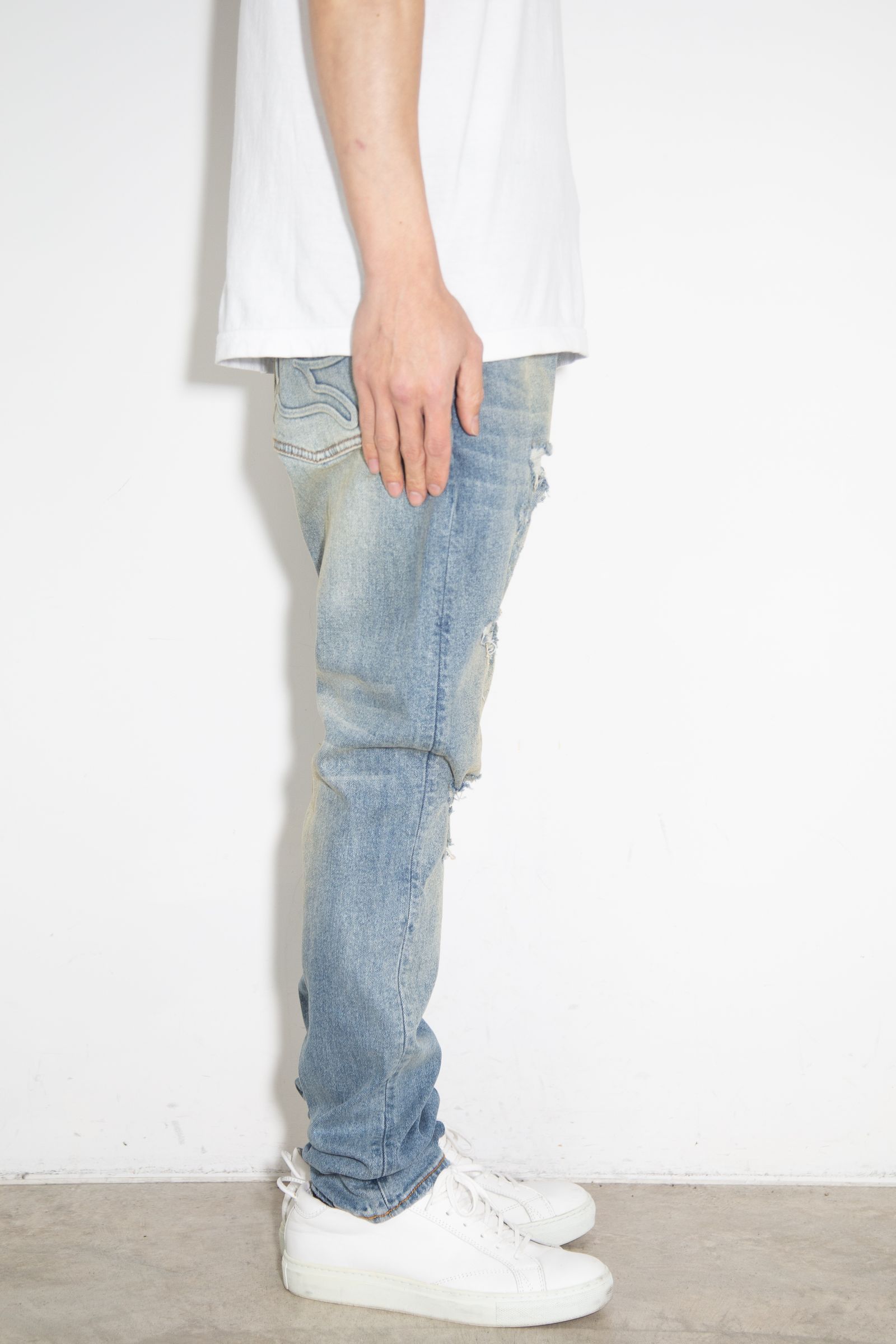 【ICECREAM】BLUE PATCH DENIM / ジェラート