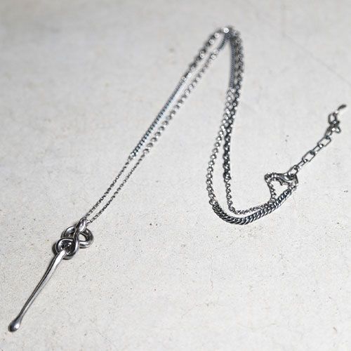 ”ロングタイプ” ステルスネックレス / シルバー / LONG STEALTH NECKLACE / Silver