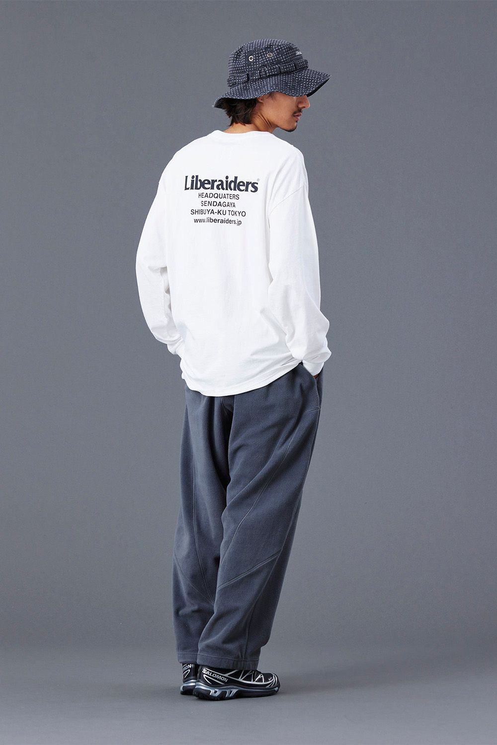 HEADQUARTERS L/S TEE / ホワイト
