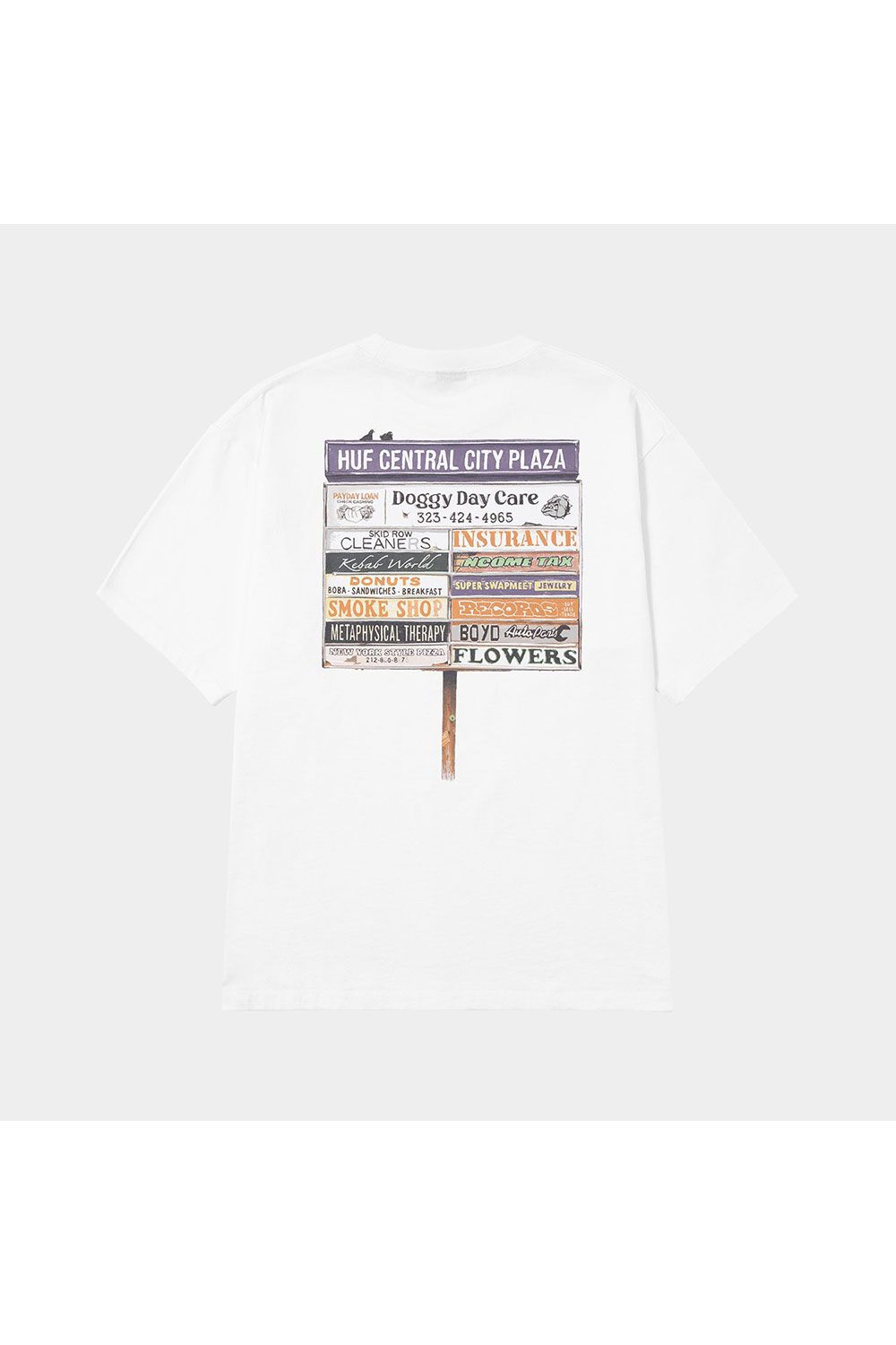 PLAZA TEE / ホワイト