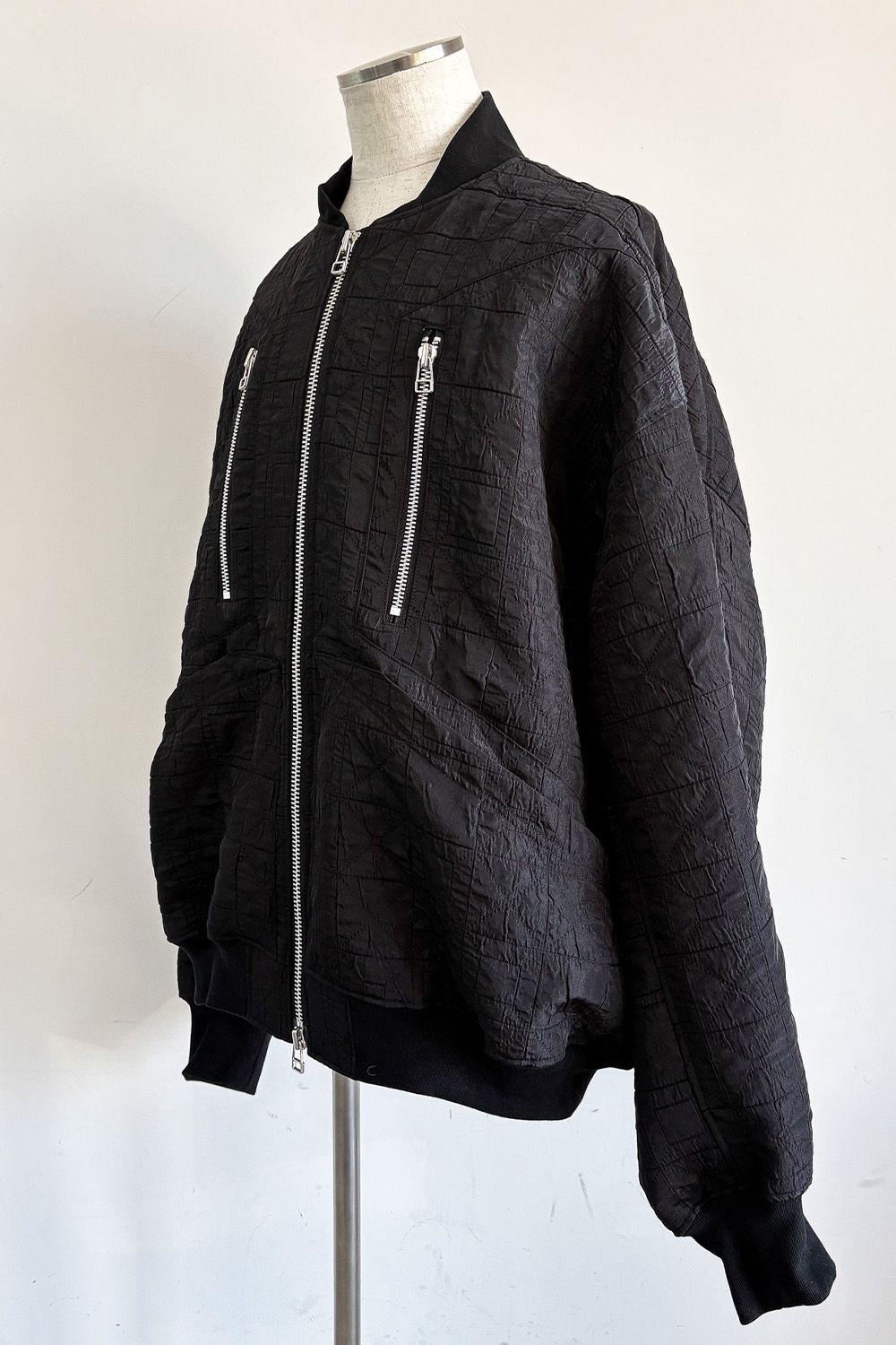 ジャンボMA-1ブルゾン / JUMBO MA-1 BLOUSON / ブラック