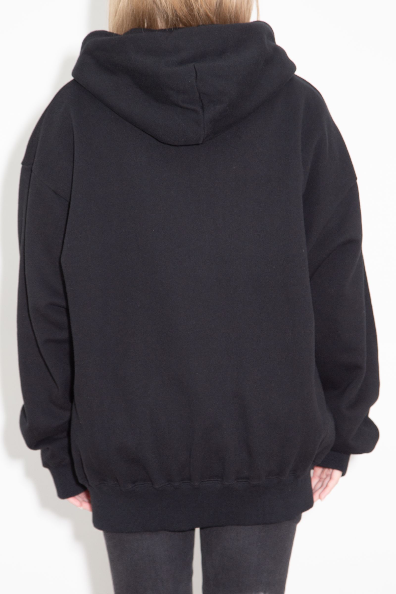 TRIBAL HEART ZIP UP SWEAT HOODIE / ブラック