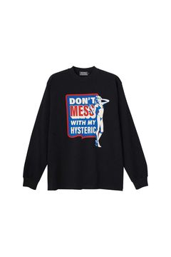 DON’T MESS Tシャツ / ブラック