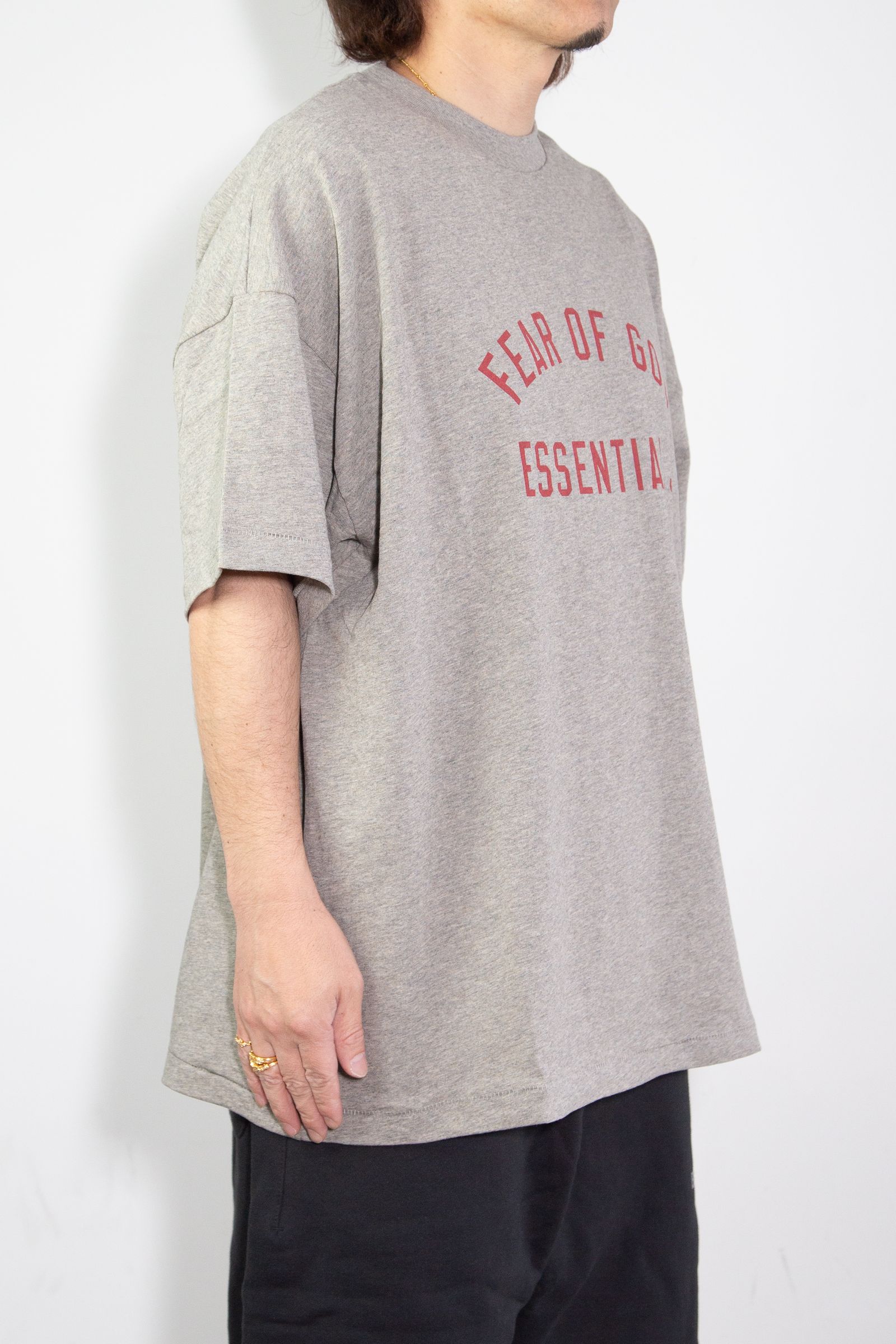 24FW ARCH LOGO SS TEE / ダークヘザーグレー