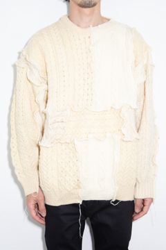 Fisherman Patchwork Knit / アソート