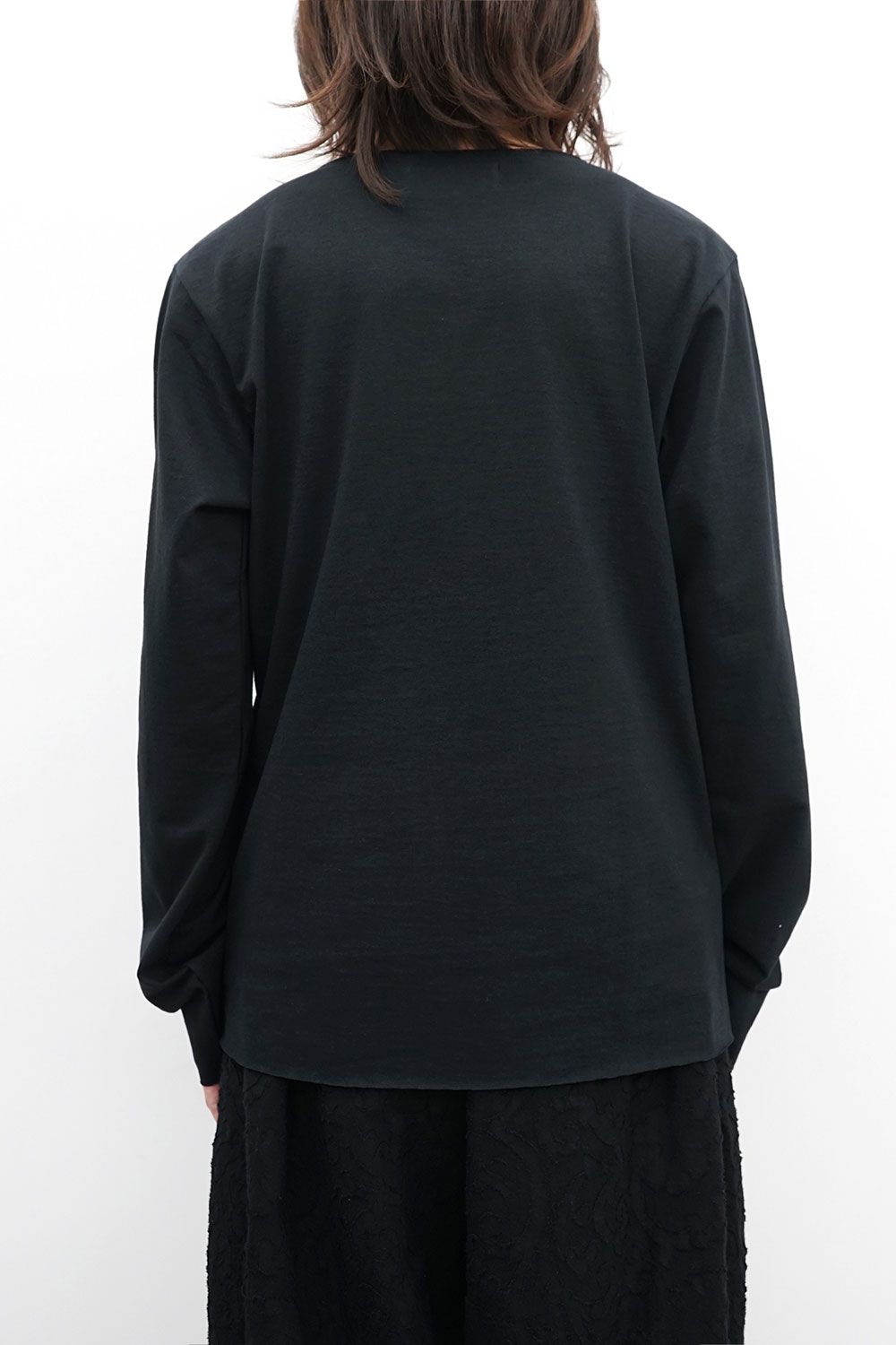 Boat Neck Long Sleeve Tee