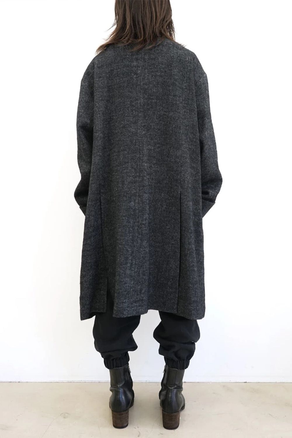 Double Cuﬀ Long Chester Coat