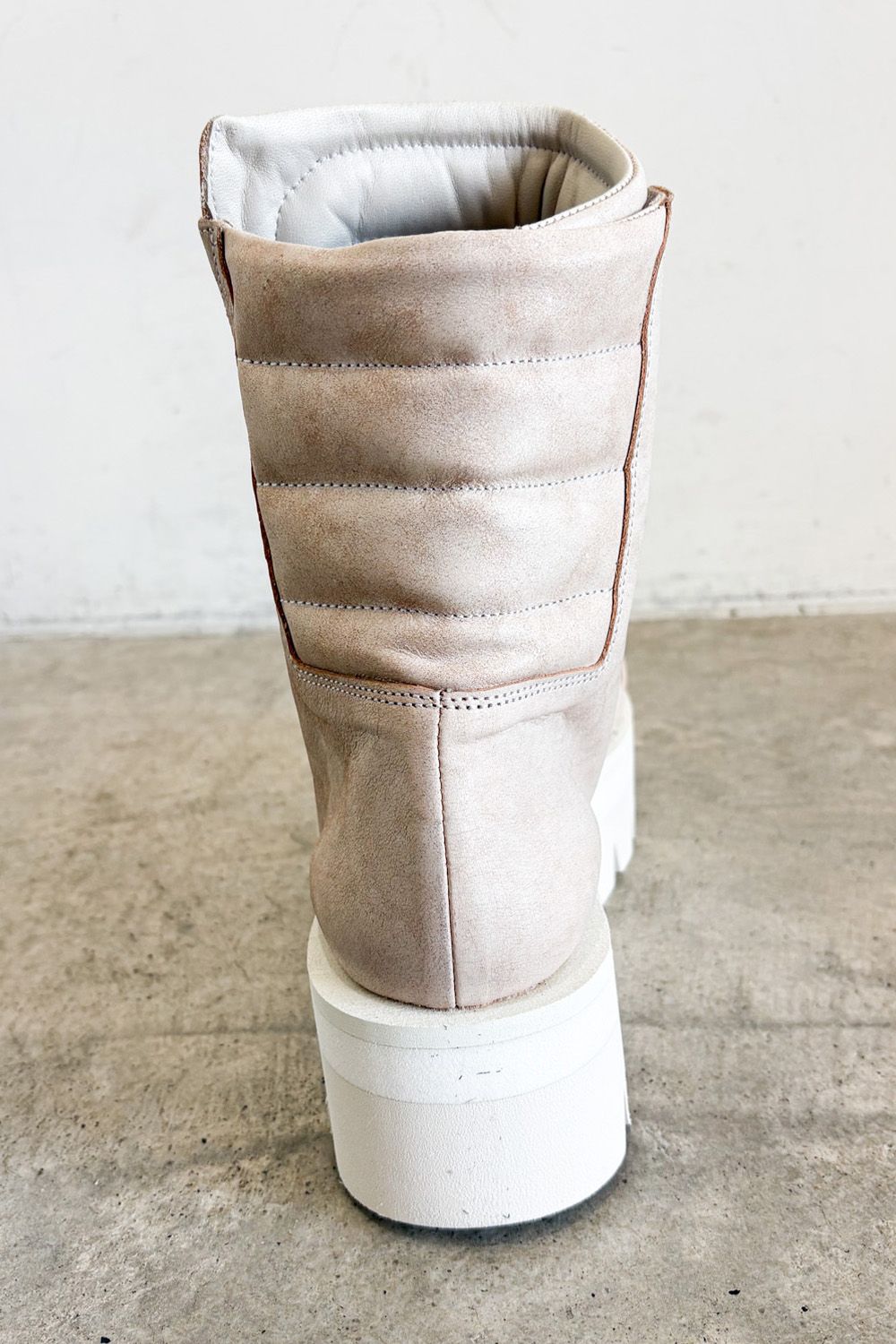 [ラスト1点 サイズ42] BOOTS / アッシュピンク×ホワイト