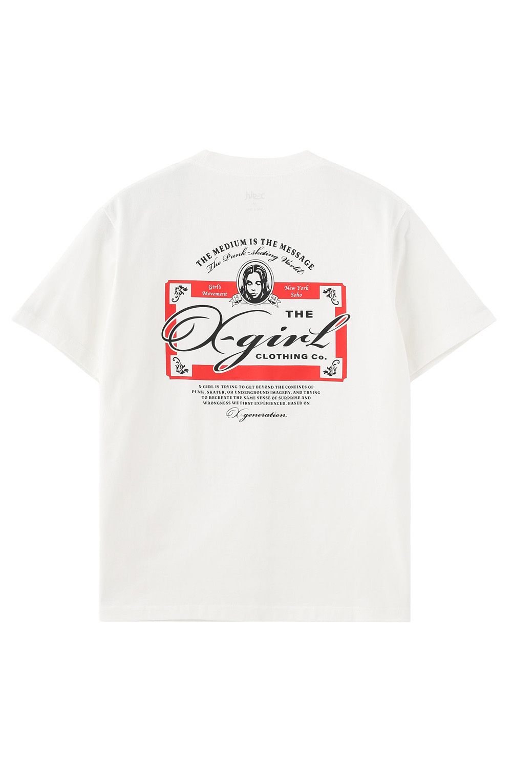 FACE RED LABEL S/S TEE / ホワイト